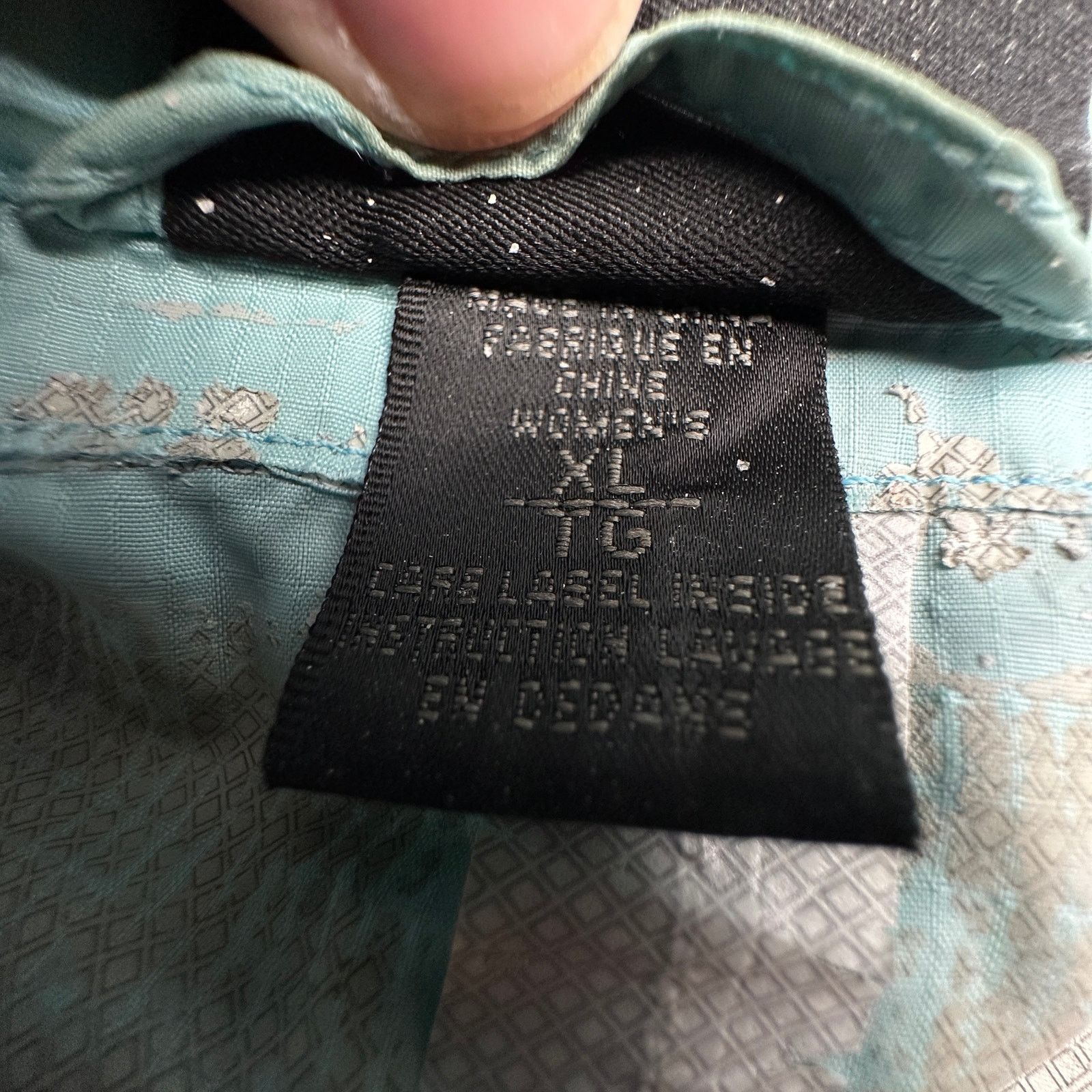 Marmot Marmot Windbreaker Jacket Womens XL Blue Ripstop FLAWS Size XL / US 12-14 / IT 48-50 - 4 Thumbnail