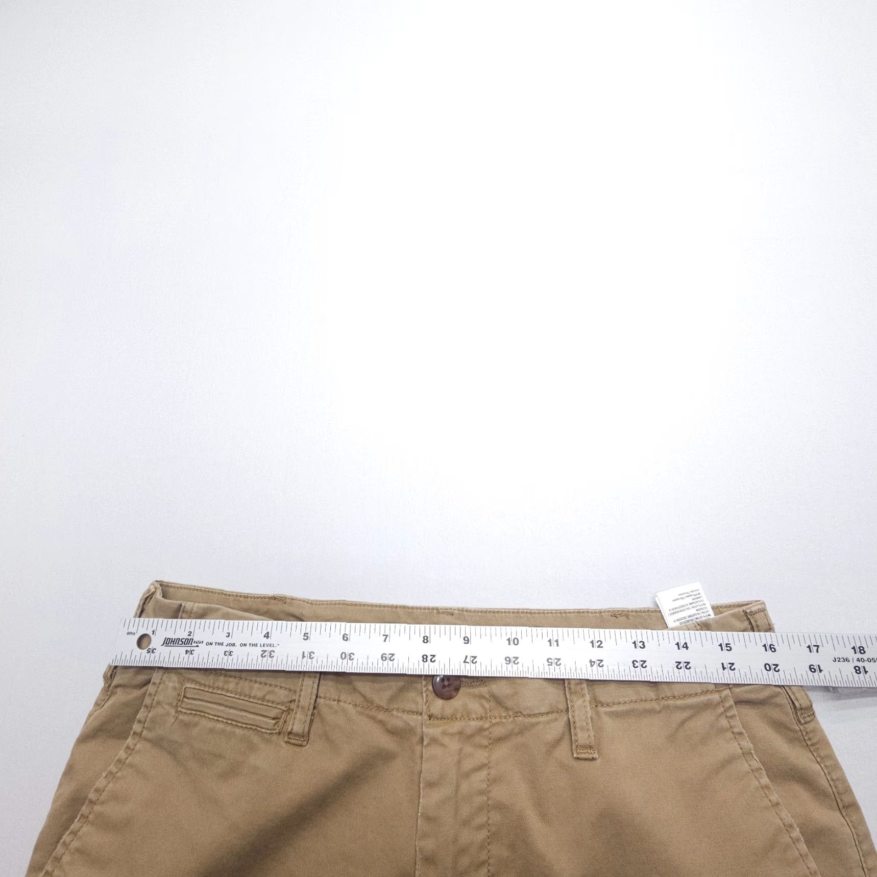 American Eagle Outfitters American Eagle Outfitters Mens Chino Pants 32 Regular Brown Twill Straight Inseam 30" Vintage No Size US 32 / EU 48 - 5 Thumbnail