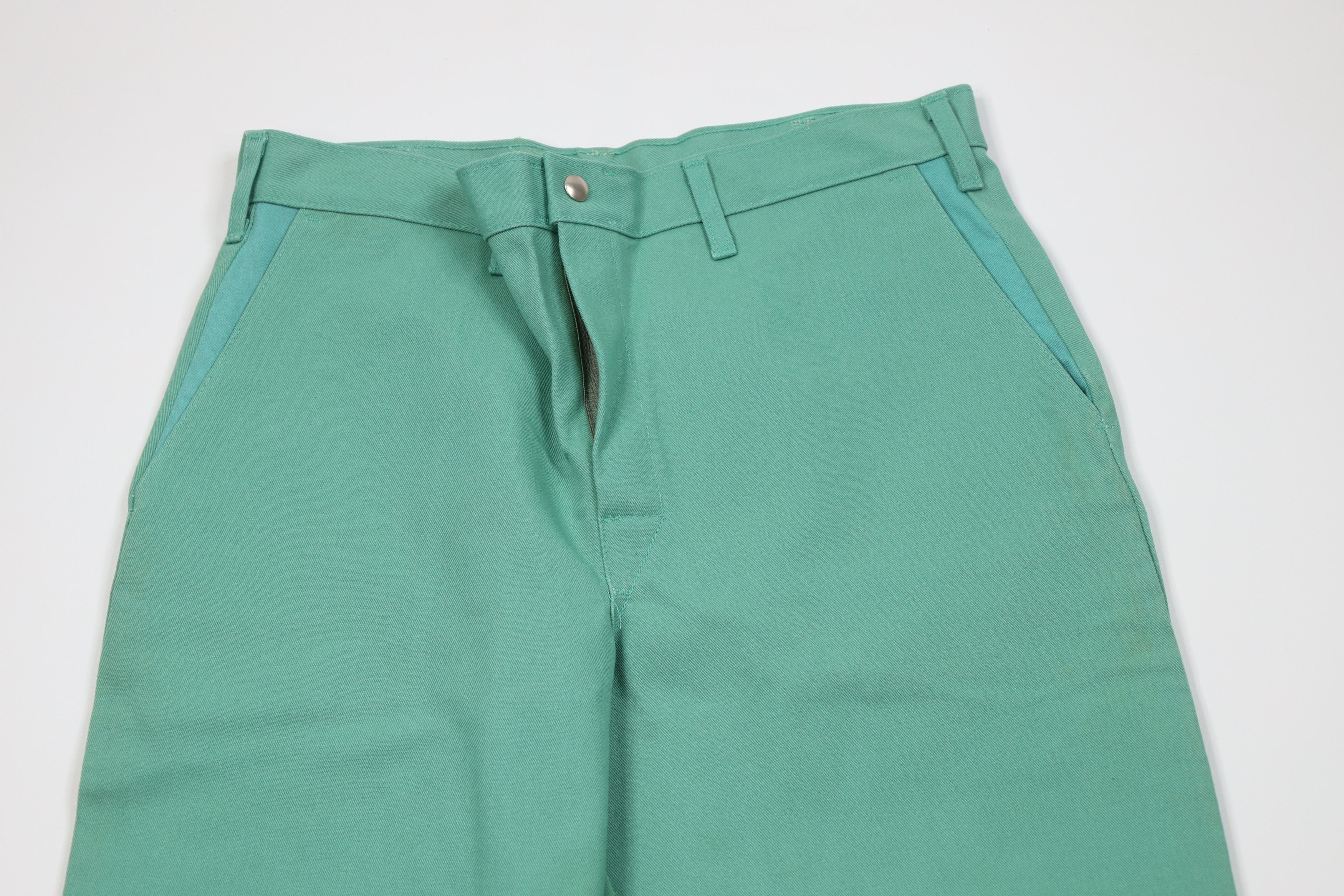Vintage Vintage 90s Fire Flame Resistant Workwear Wide Leg Pants USA Size US 34 / EU 50 - 2 Thumbnail
