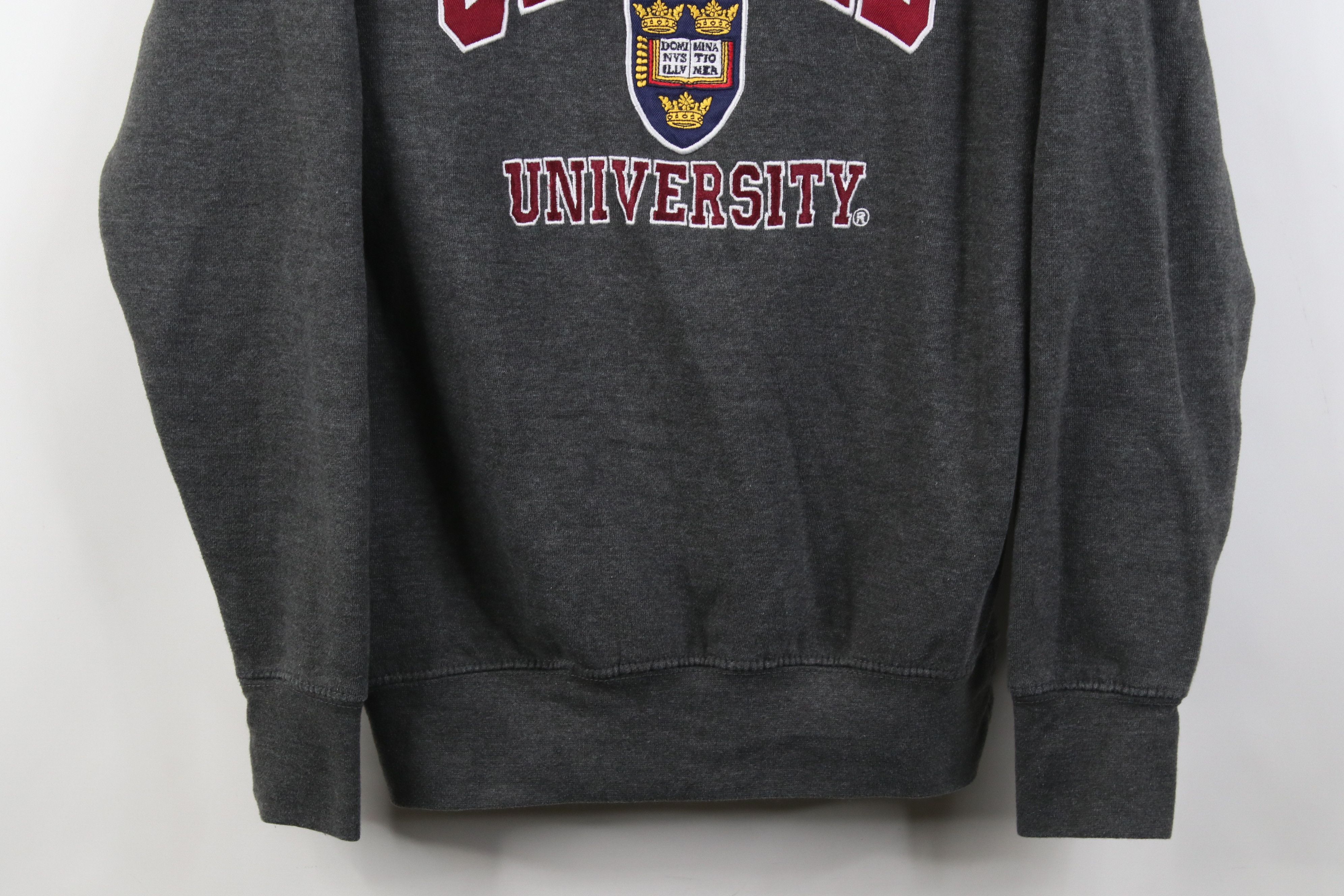 Vintage Vintage Oxford University Crewneck Sweatshirt Heather Gray Size US XS / EU 42 / 0 - 3 Thumbnail