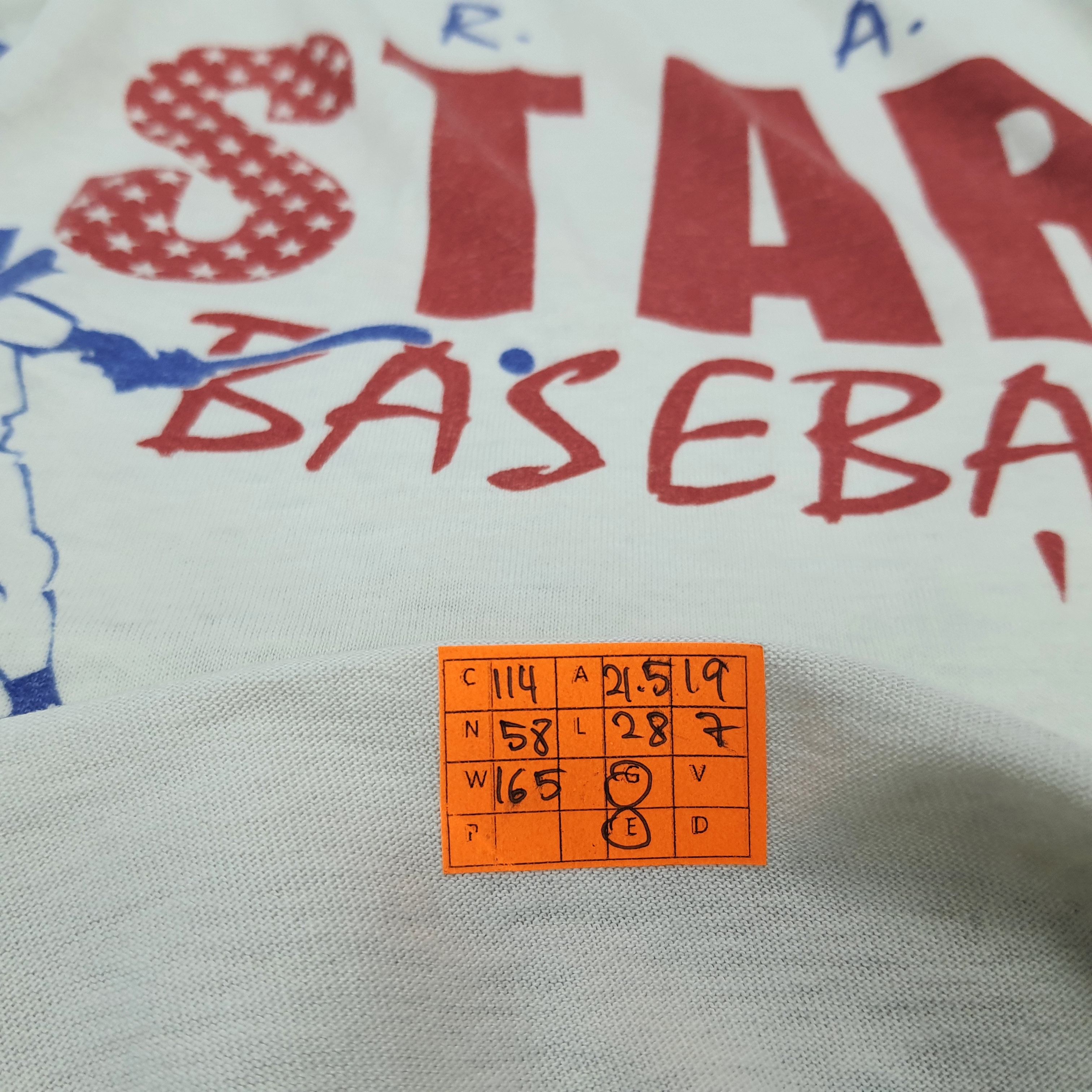 Vintage Vintage All Star Baseball '95 T-shirt Size US L / EU 52-54 / 3 - 8 Thumbnail