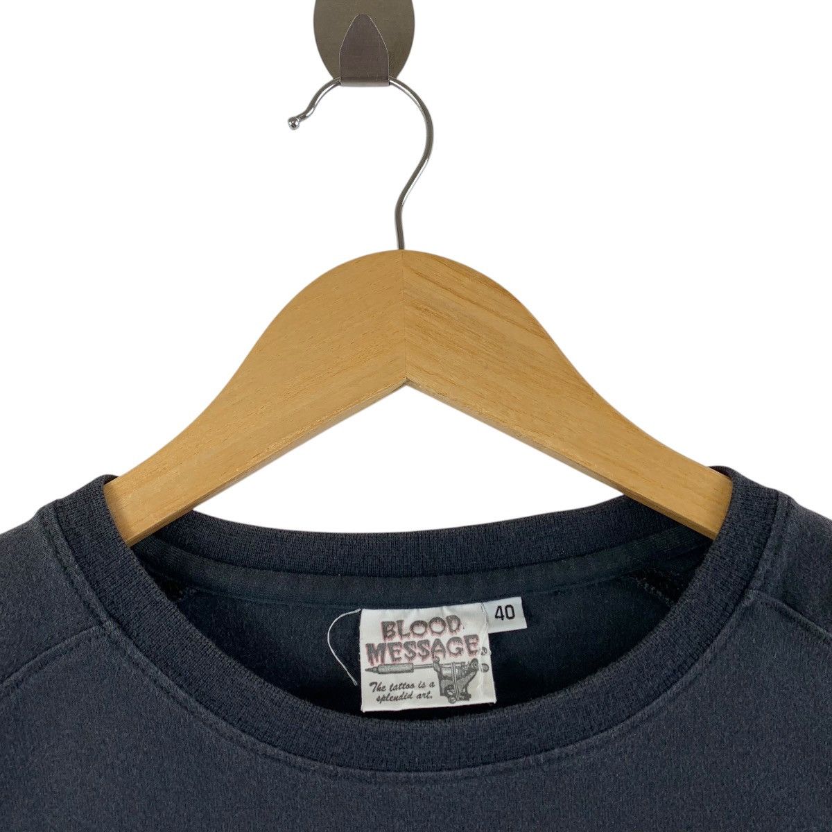 Japanese Brand Vintage BLOOD MASSAGE the tattoo is a splendid art tee Size US S / EU 44-46 / 1 - 5 Thumbnail