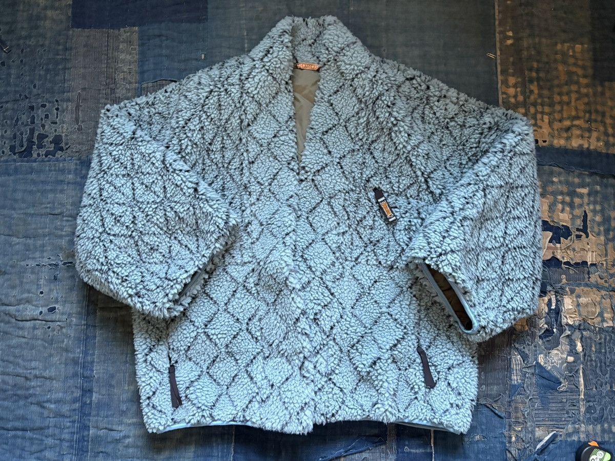 Kapital × Kapital Kountry Kapital Boa Fleece Jacket light Blue Size US L / EU 52-54 / 3 - 1 Thumbnail