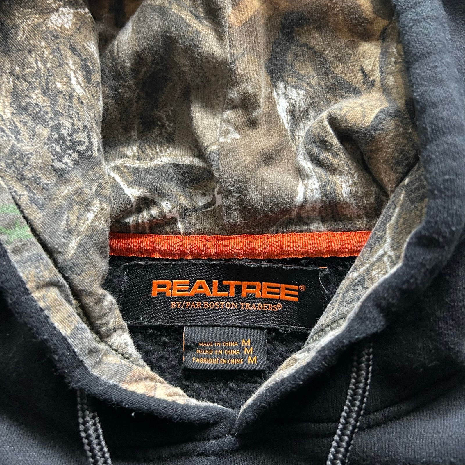 Realtree Vintage y2k Realtree Camo elk horn Logo Hoodie- Sz, M Size US M / EU 48-50 / 2 - 4 Thumbnail