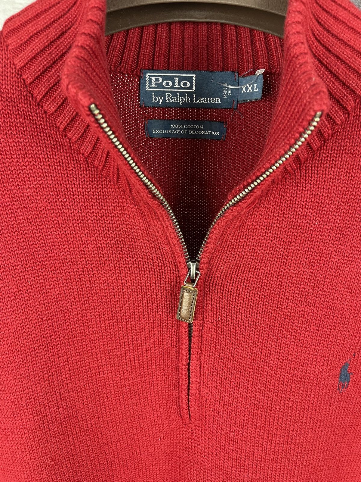 Polo Ralph Lauren Polo Ralph Lauren vintage 1/2 zip knitted sweater pullover Size US XXL / EU 58 / 5 - 6 Thumbnail
