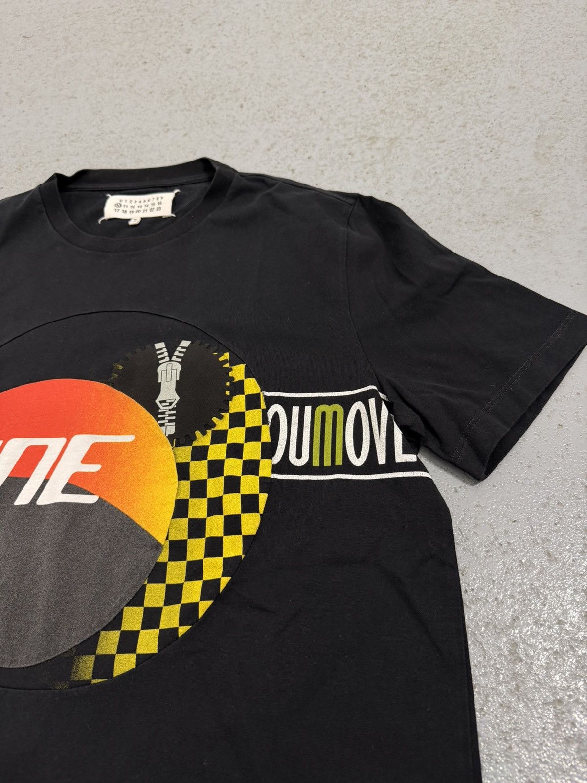 Maison Margiela Maison Margiela AW16 Cycling Print T-Shirt Size US M / EU 48-50 / 2 - 4 Thumbnail