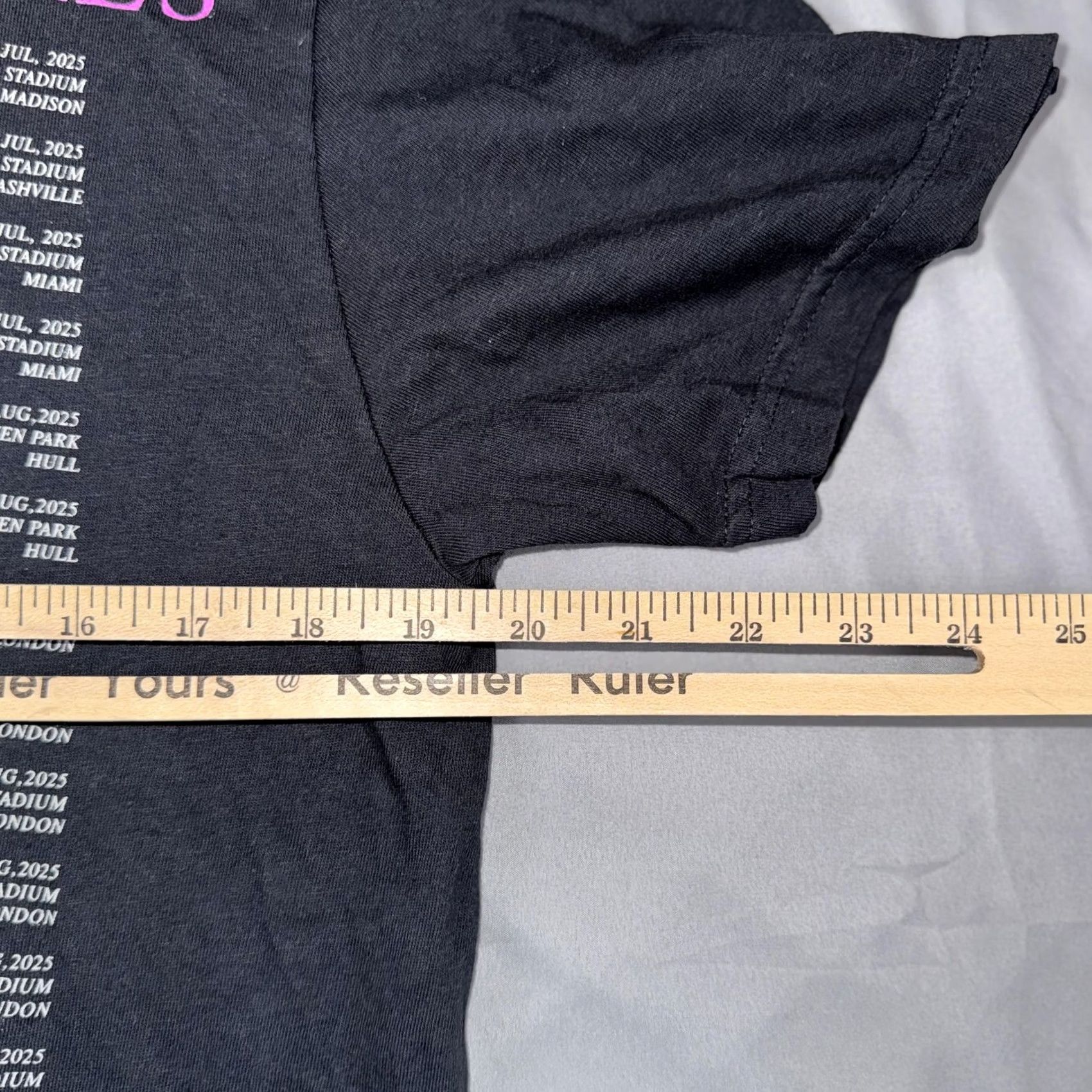 Vintage Coldplay Shirt Mens M Black Music Of The Spheres World Tour 2025 Tee Size US M / EU 48-50 / 2 - 6 Thumbnail