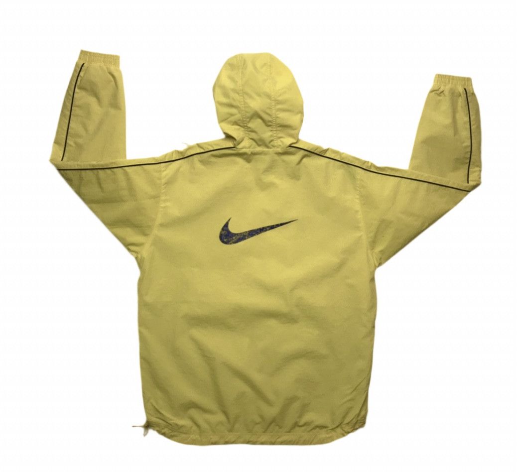Nike Nike Vintage Anorak Jacket Yellow Size US XS / EU 42 / 0 - 8 Thumbnail