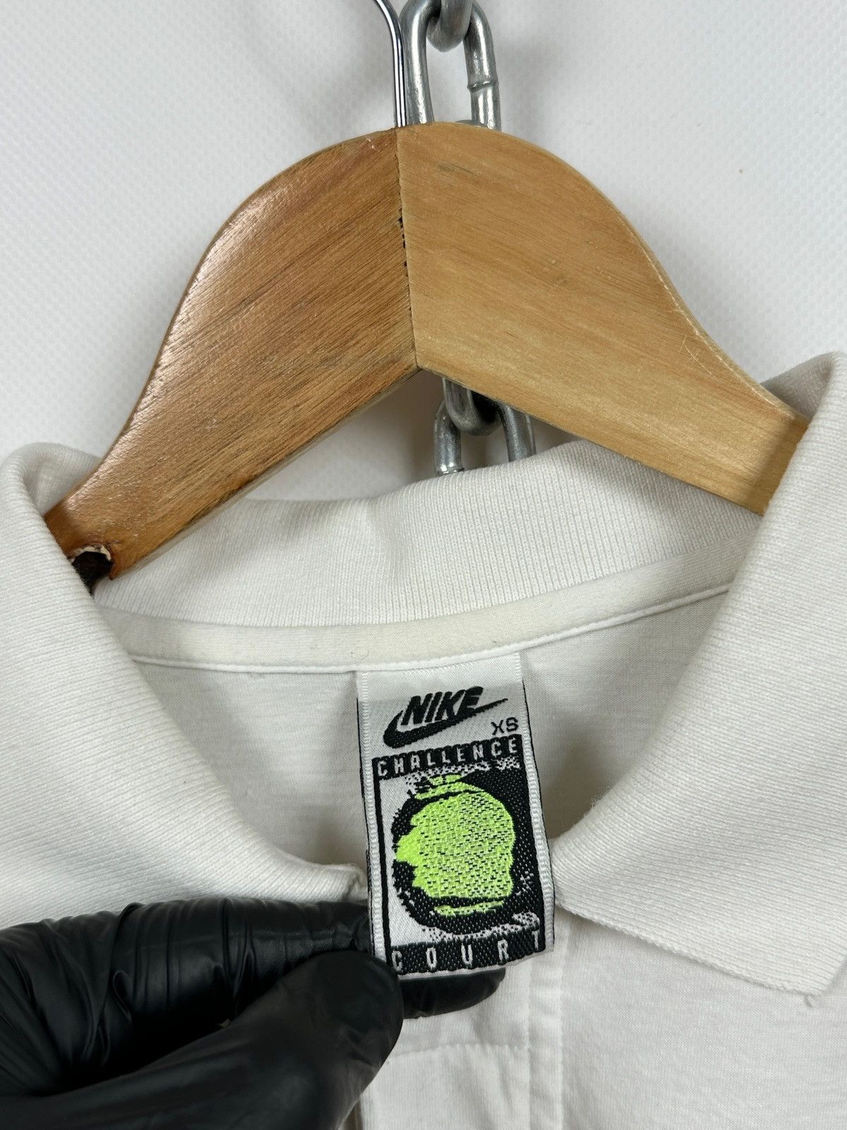 Nike Vintage Nike Challenge Court Polo Shirt Andre Agassi Style Size US S / EU 44-46 / 1 - 18 Thumbnail