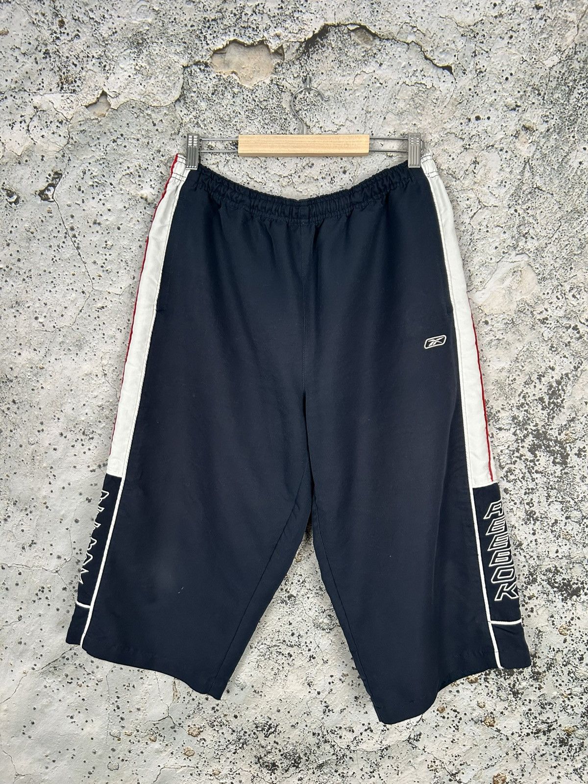 Vintage Reebok 3/4 Shorts 90s Sport Archive Football Rare