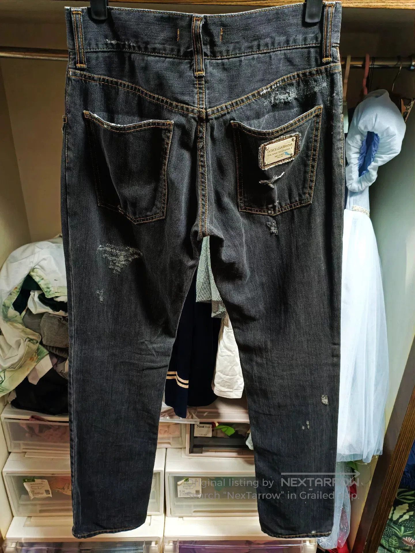 Dolce & Gabbana Dolce&Gabbana 14GOLD Slim Jeans. Size US 28 / EU 44 - 2 Thumbnail