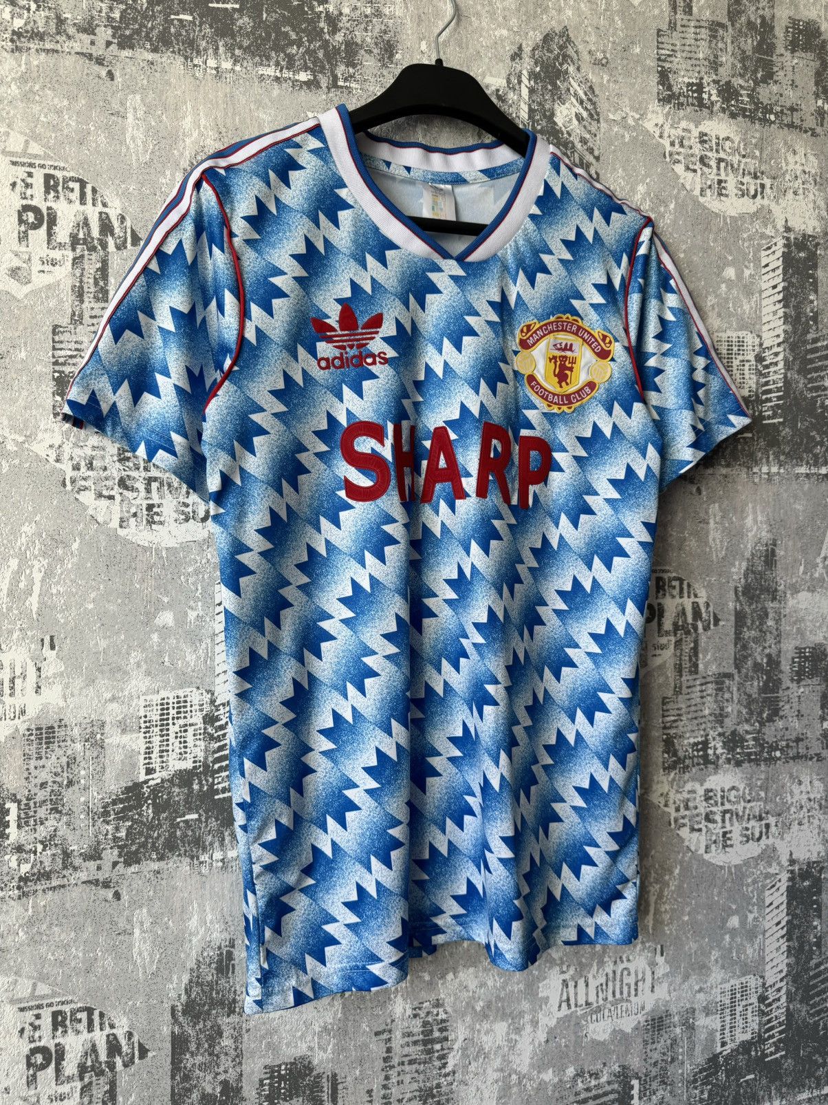 Adidas Vintage Adidas Manchester United Jersey Size US M / EU 48-50 / 2 - 1 Thumbnail