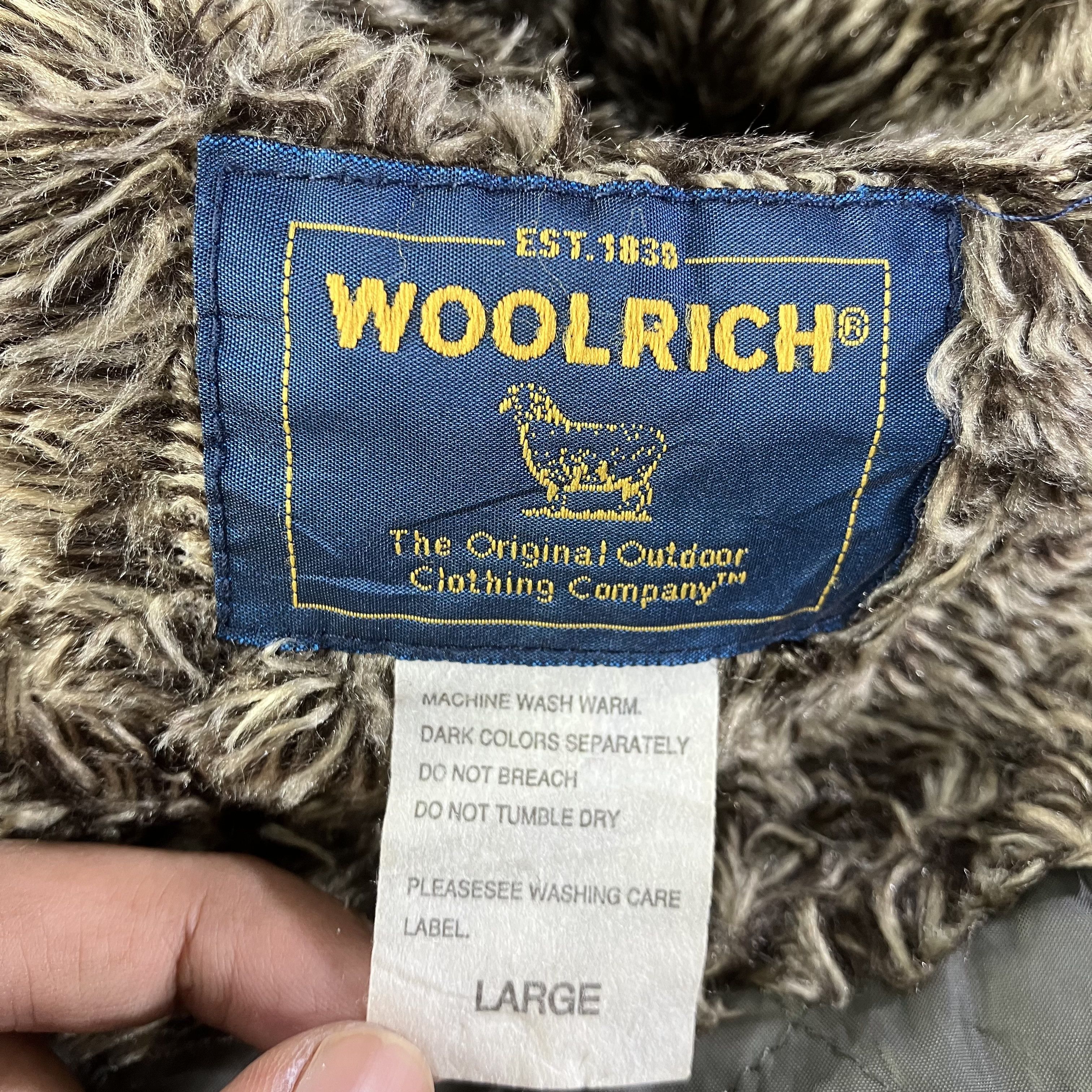 Woolrich Woolen Mills Woolrich Jacket Faded Green Workwear Jacket Size US L / EU 52-54 / 3 - 7 Thumbnail