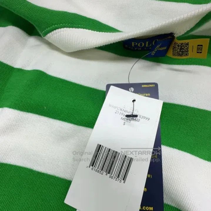 Polo Ralph Lauren Polo Ralph Lauren Wide Stripe Long Sleeve Sweatshirt. Size US S / EU 44-46 / 1 - 4 Thumbnail