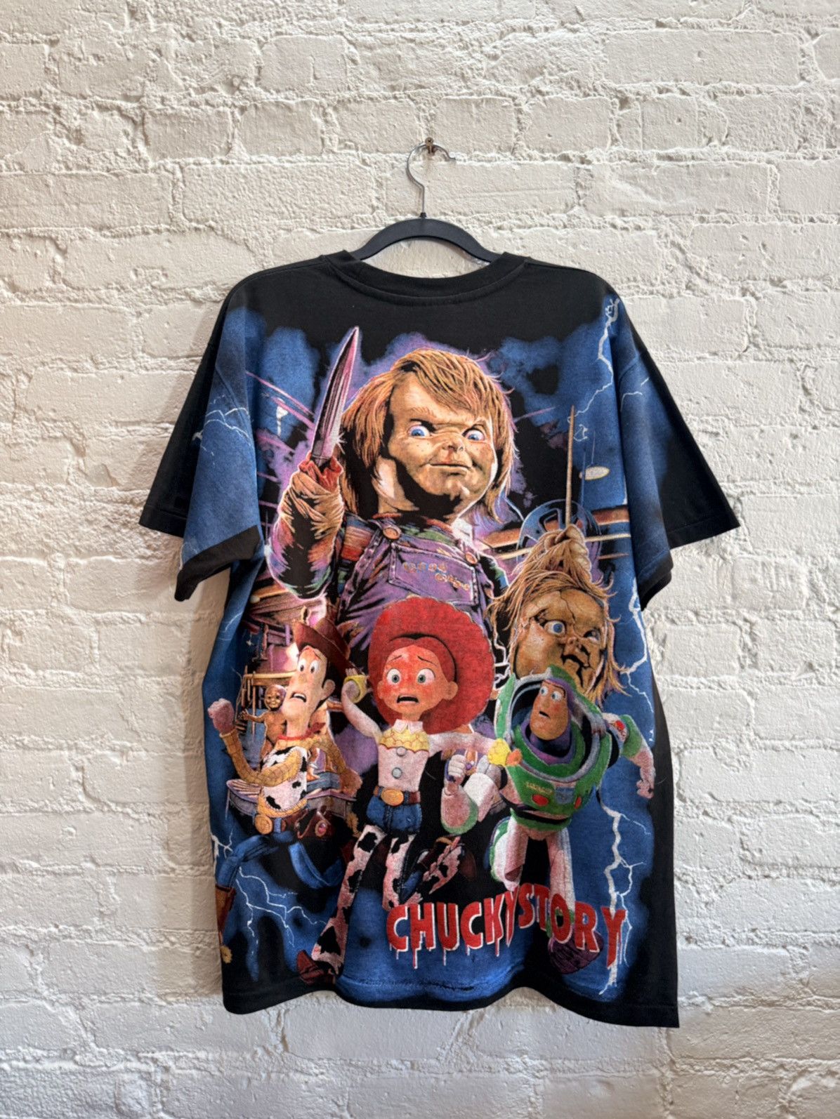 Vintage Bootleg Chucky Story Tee Size US L / EU 52-54 / 3 - 5 Thumbnail