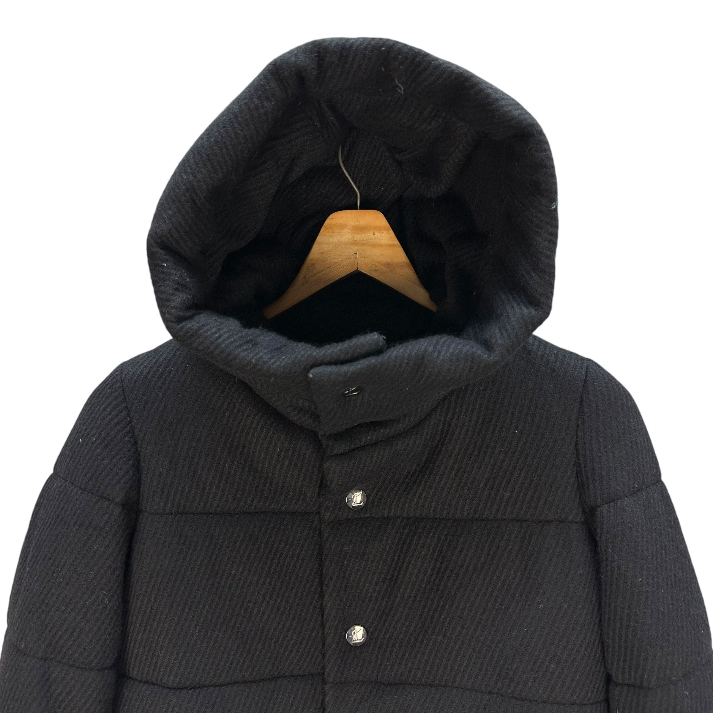 Limi Feu LIMI FEU Wool Down Jacket Hooded Puffer Jacket #A61-1402 Size S / US 4 / IT 40 - 2 Thumbnail