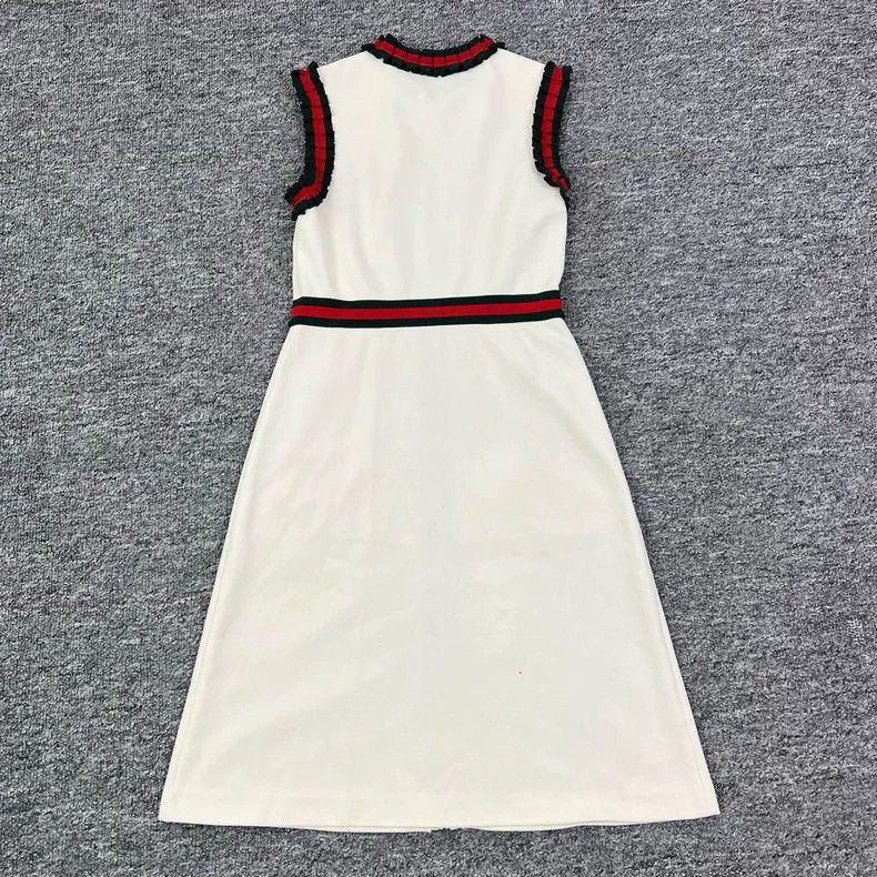 Gucci Gucci Sleeveless Dress with Red Green Trim-2505 | Grailed