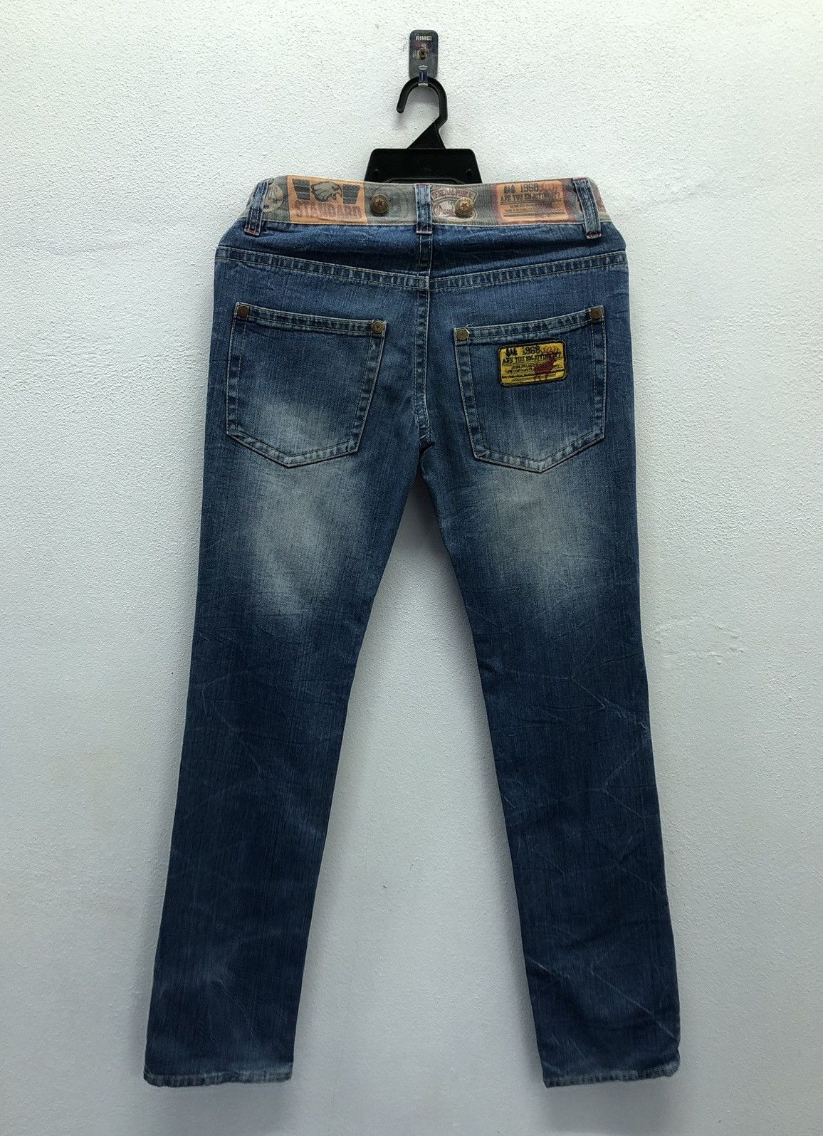 Jean Vintage Original Jeans Pants Size 32" / US 10 / IT 46 - 2 Thumbnail