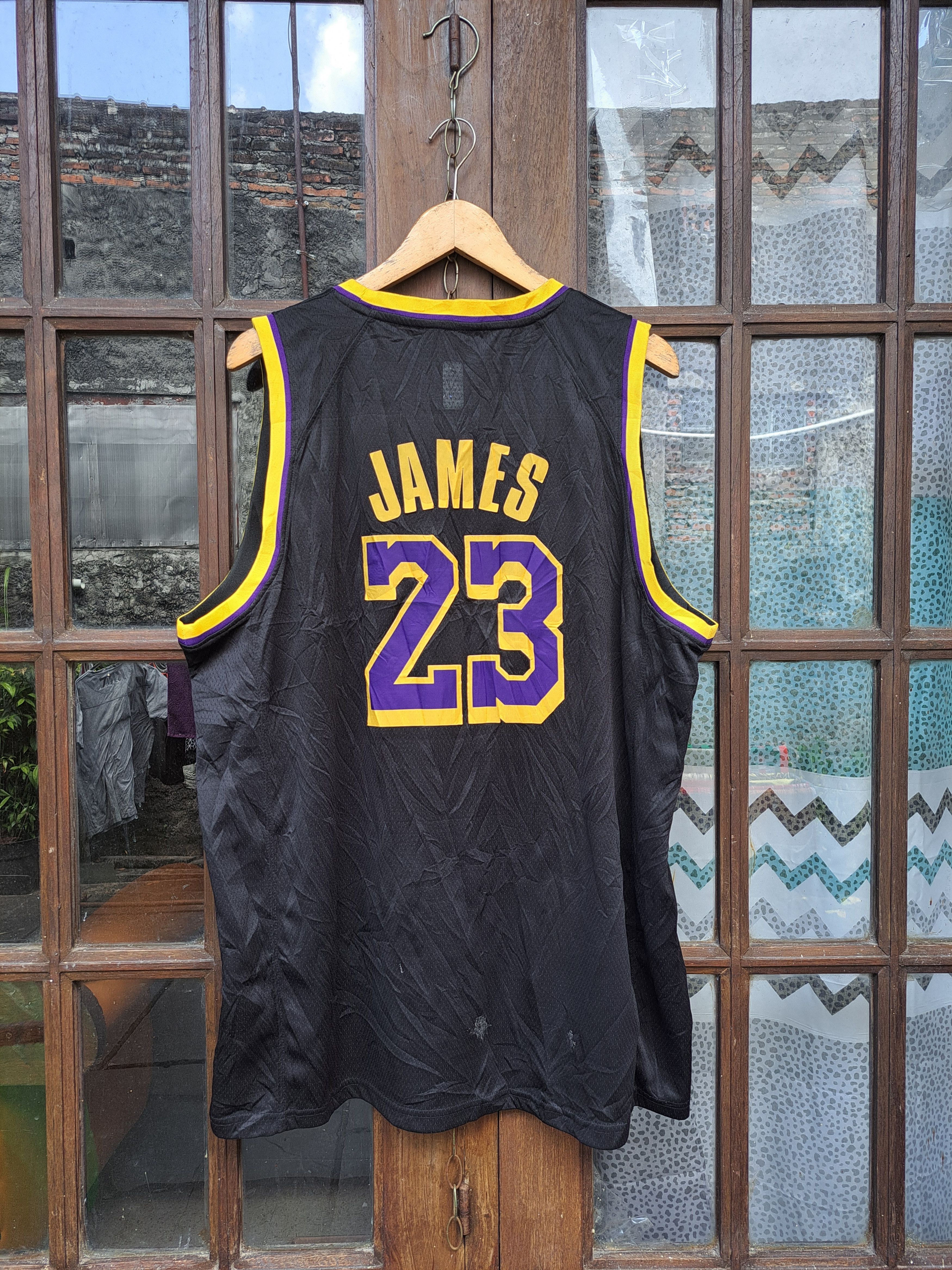 NBA × Nike Jersey Nike NBA LA Lakers Leborn James Earned Edition Size US XXL / EU 58 / 5 - 8 Thumbnail