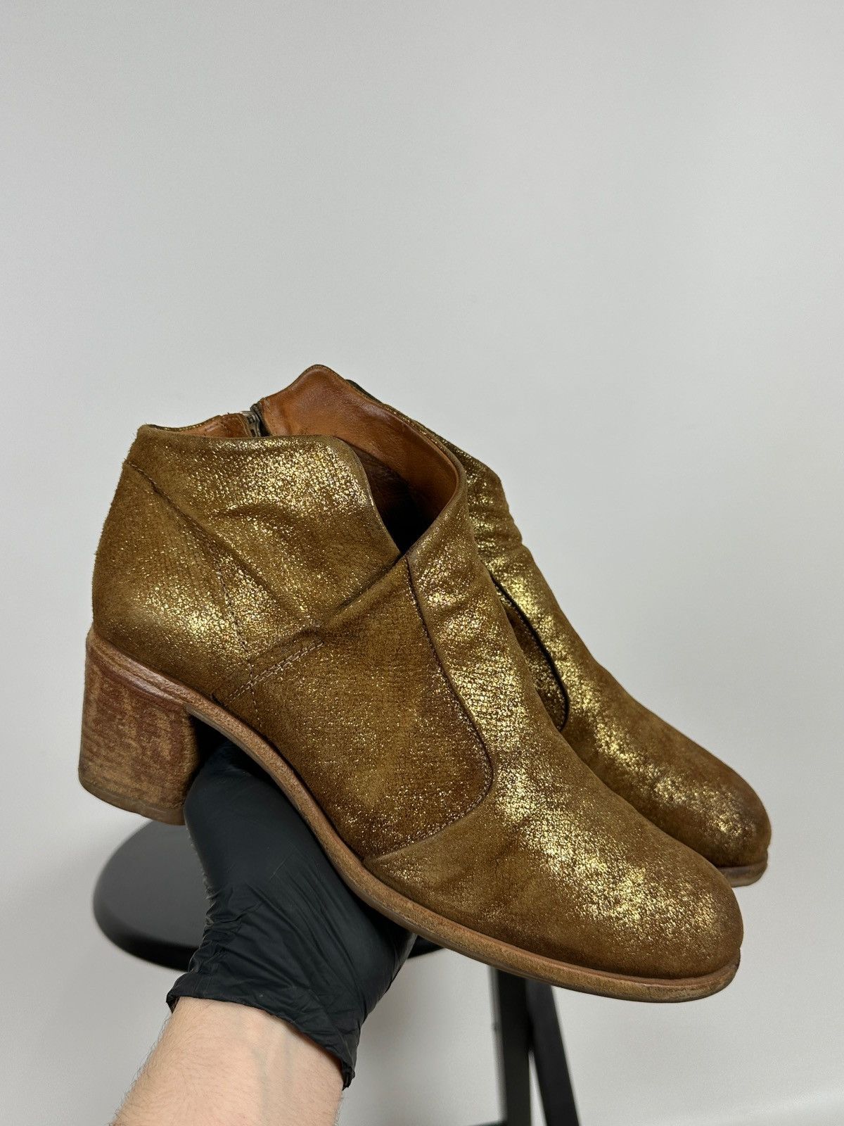 A.S.98 A.S.98. Airstep Leather Biker Ankle Boots Size US 11 / IT 41 - 1 Thumbnail