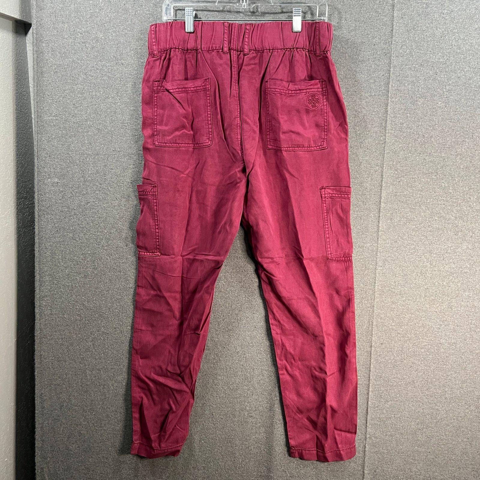 Other Laurie Felt Regular Lyocell Cargo Pants Plum, Medium Size 30" / US 8 / IT 44 - 3 Thumbnail