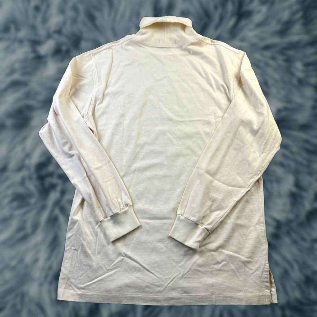 Polo Ralph Lauren VINTAGE Polo Ralph Lauren Shirt Mens Large Beige Tan Cream Turtleneck 90s Y2K Shirt Mens Large Beige Tan Cream Turtleneck 90s Y2K Size US L / EU 52-54 / 3 - 1 Thumbnail