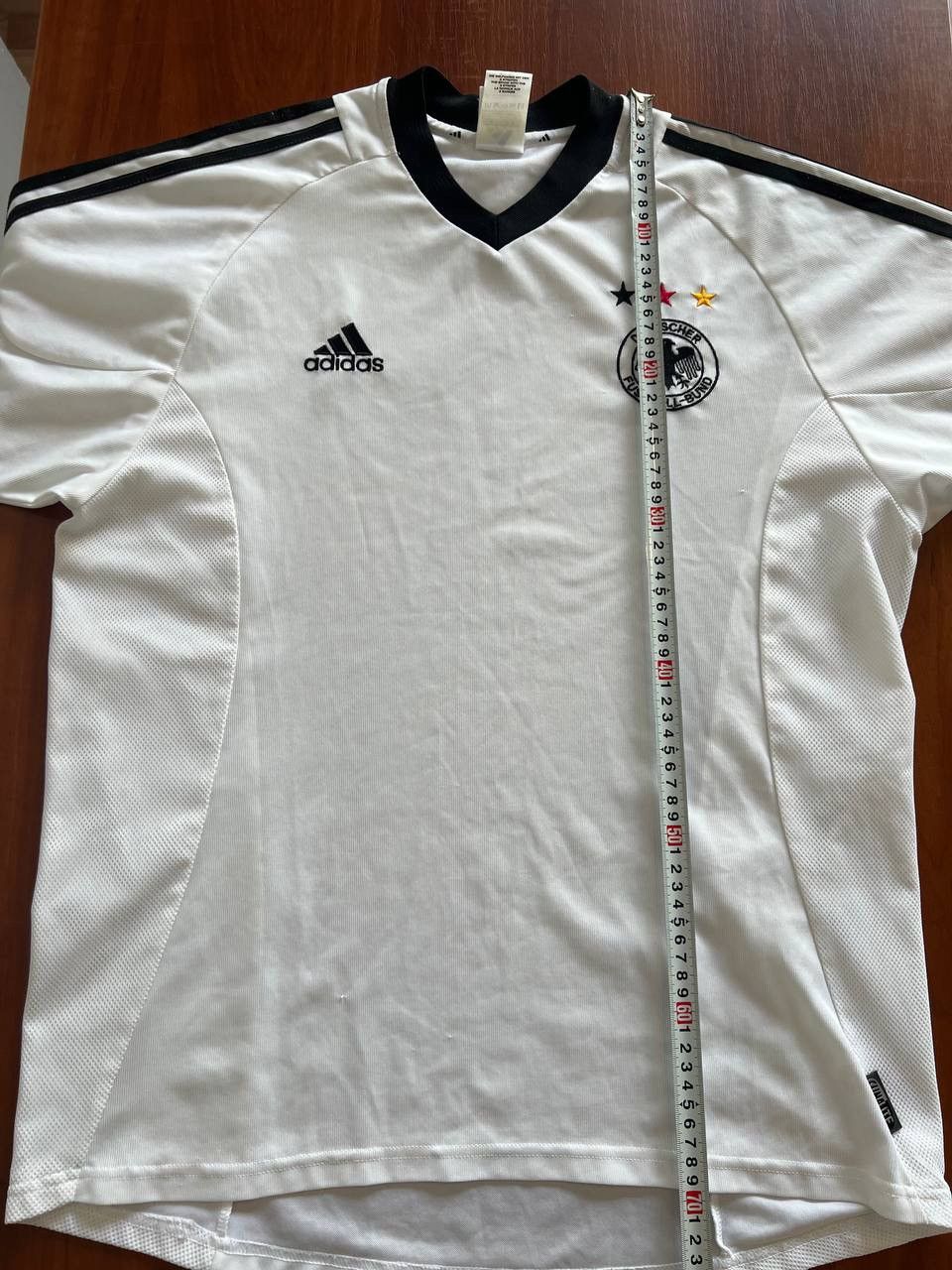 Vintage 2002/4 GERMANY TEAM HOME SOCCER JERSEY FOOTBALL SHIRT ADIDAS Size US M / EU 48-50 / 2 - 15 Thumbnail