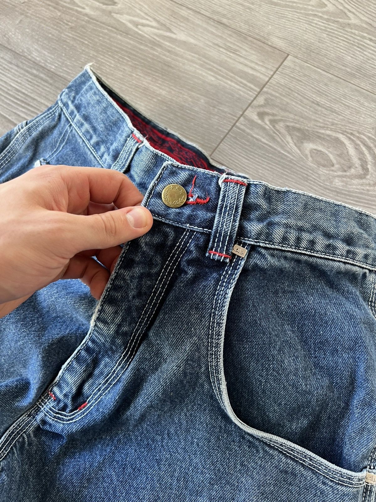 Other ‼️Westside style Caesar Washington Jr. Patch Pocket Jeans‼️ Size US 31 - 25 Thumbnail