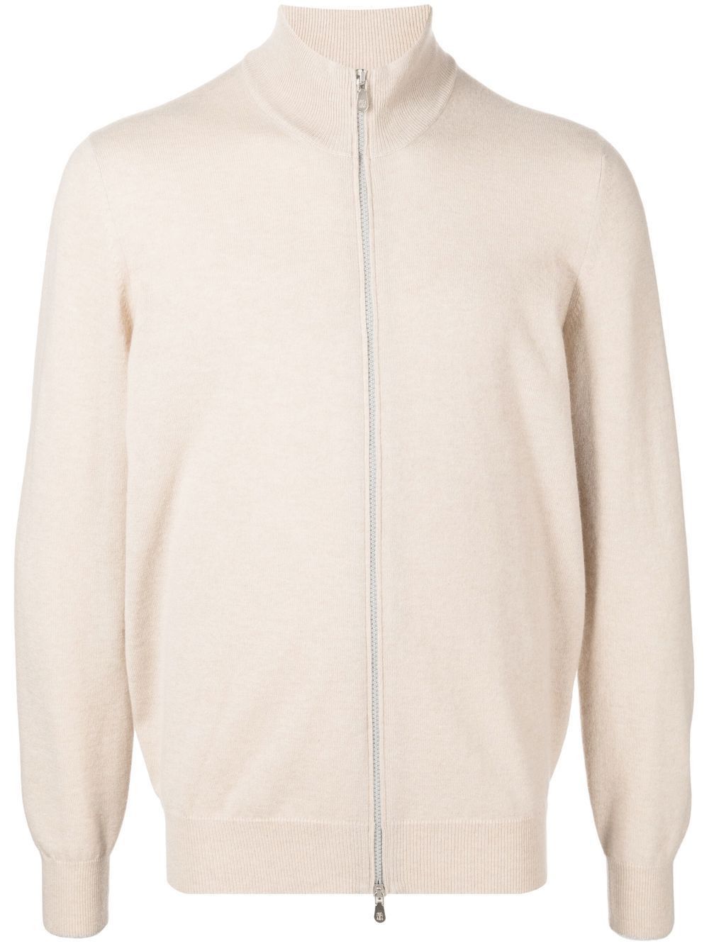 Brunello Cucinelli CASHMERE ZIPPED CARDIGAN Size US S / EU 44-46 / 1 - 1 Thumbnail