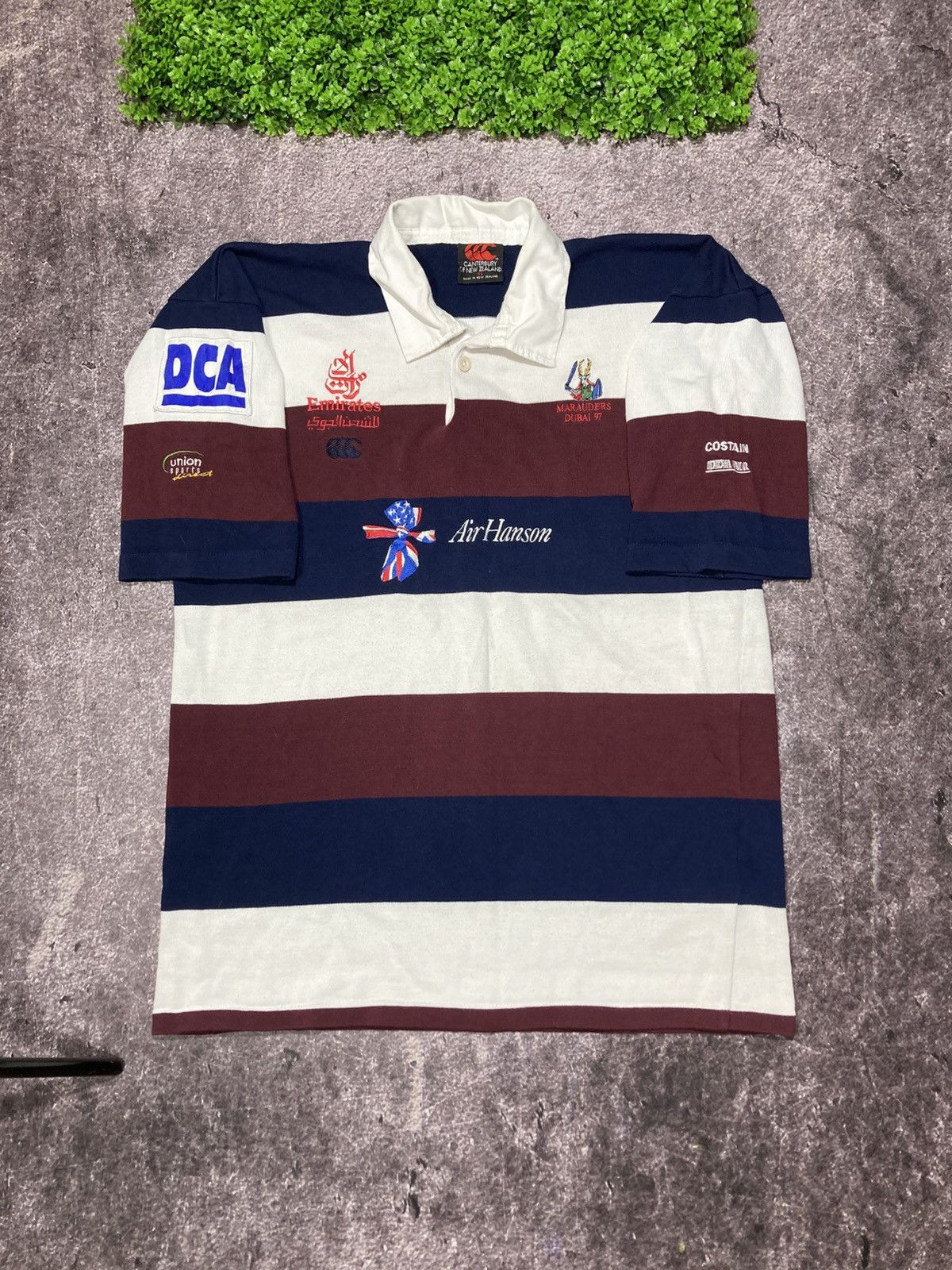CANTERBURY Rugby Shirt Marauders Dubai 7s Emirate DCA Jersey