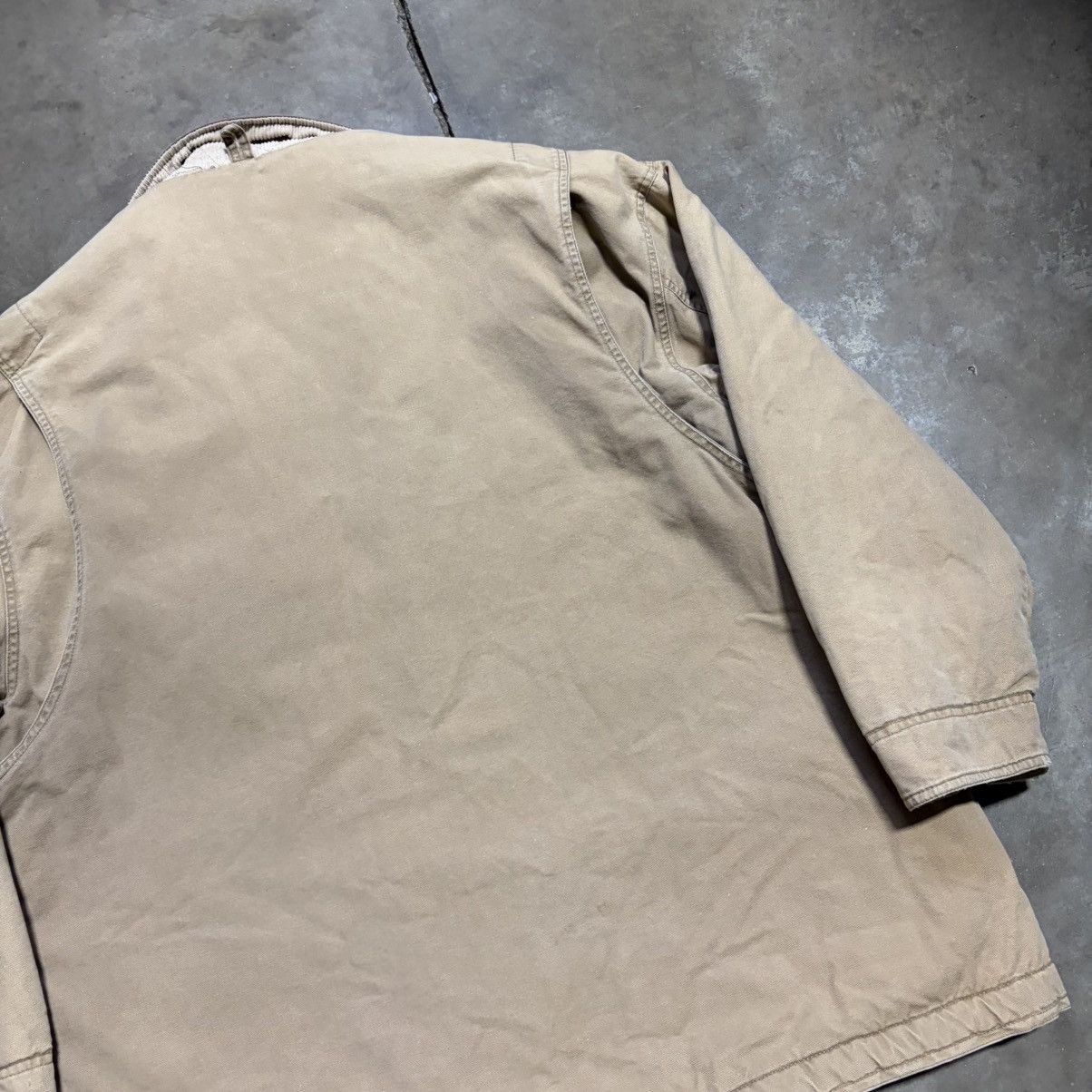 Abercrombie & Fitch Vintage Abercrombie Fitch Chore Coat Sherpa Lined Barn 90s Size US L / EU 52-54 / 3 - 12 Thumbnail