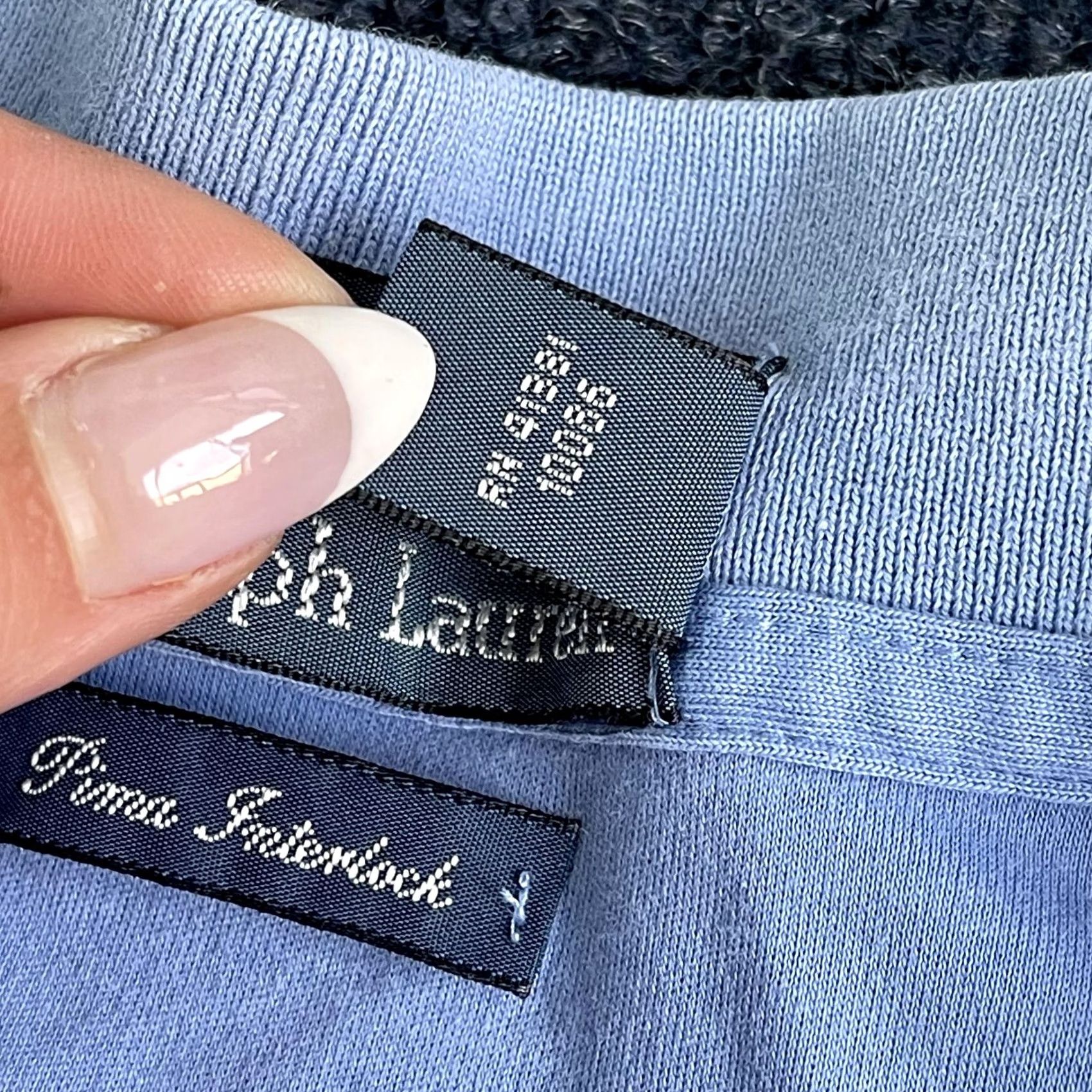 Polo Ralph Lauren Polo Ralph Lauren Polo Shirt Mens 2XL Blue Pima Interlock Short Sleeve Pony Logo Shirt Size US XXL / EU 58 / 5 - 4 Thumbnail