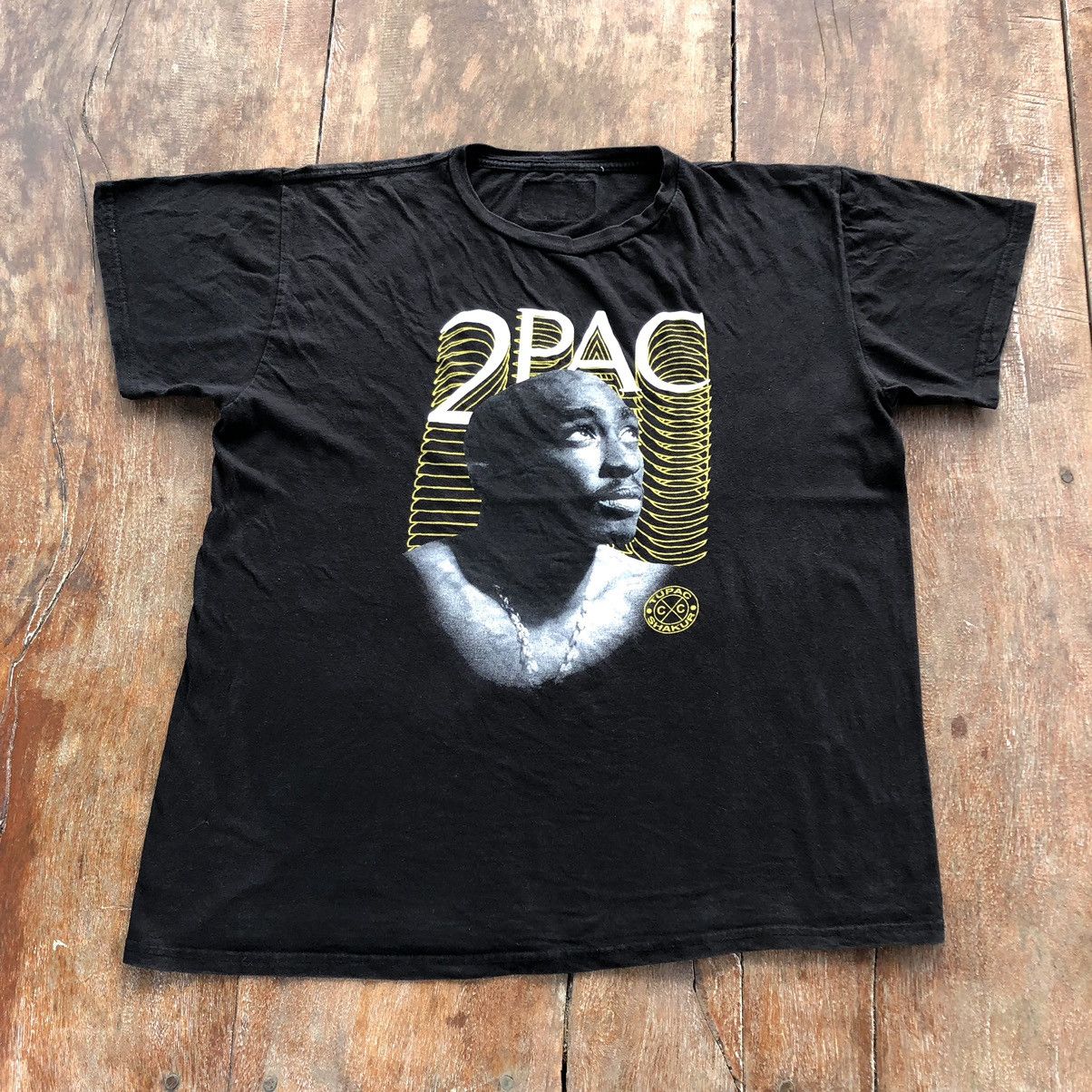 Cross Colours Vintage Tupac Shakur x Cross Colours Rare T Shirt Size US L / EU 52-54 / 3 - 2 Thumbnail