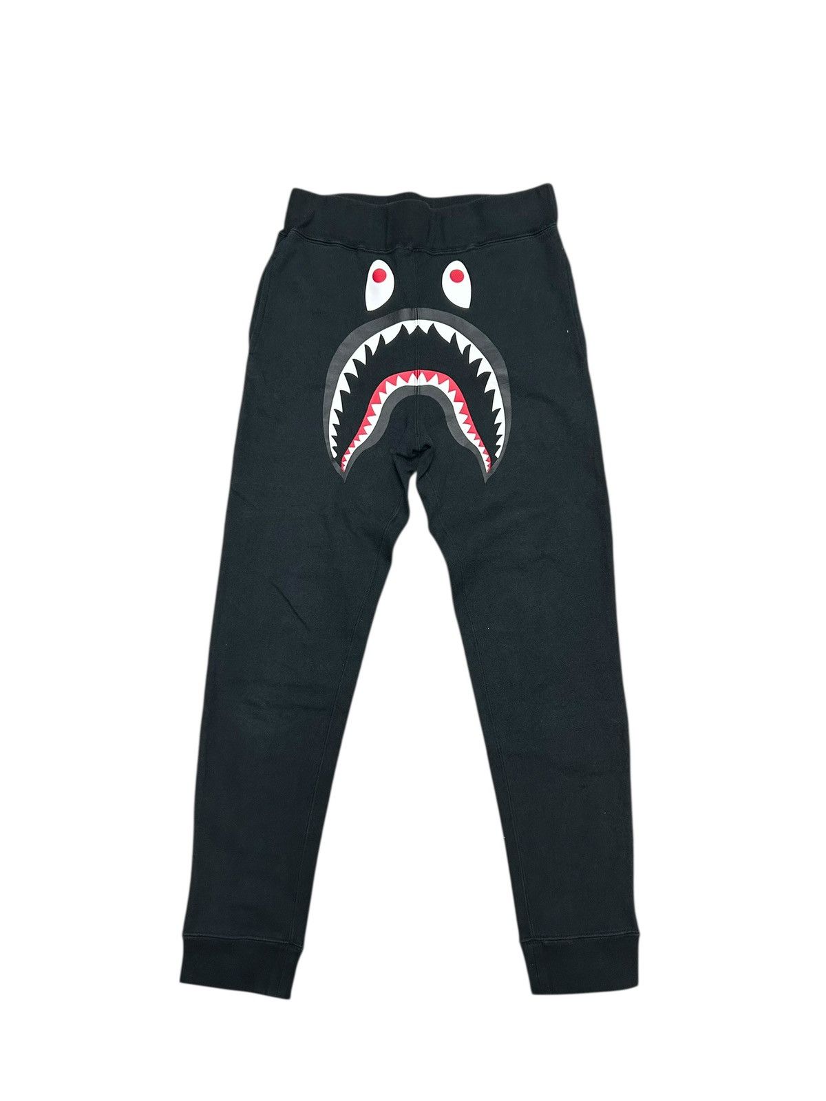 Bape Bape Shark Sweatpants - Size Small Size US 28 / EU 44 - 1 Thumbnail