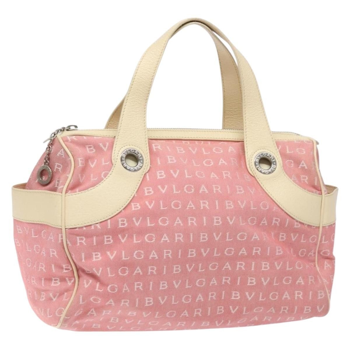 Bvlgari Bvlgari B.Zero1 Logomania Bag Canvas with Leather Size ONE SIZE - 1 Thumbnail