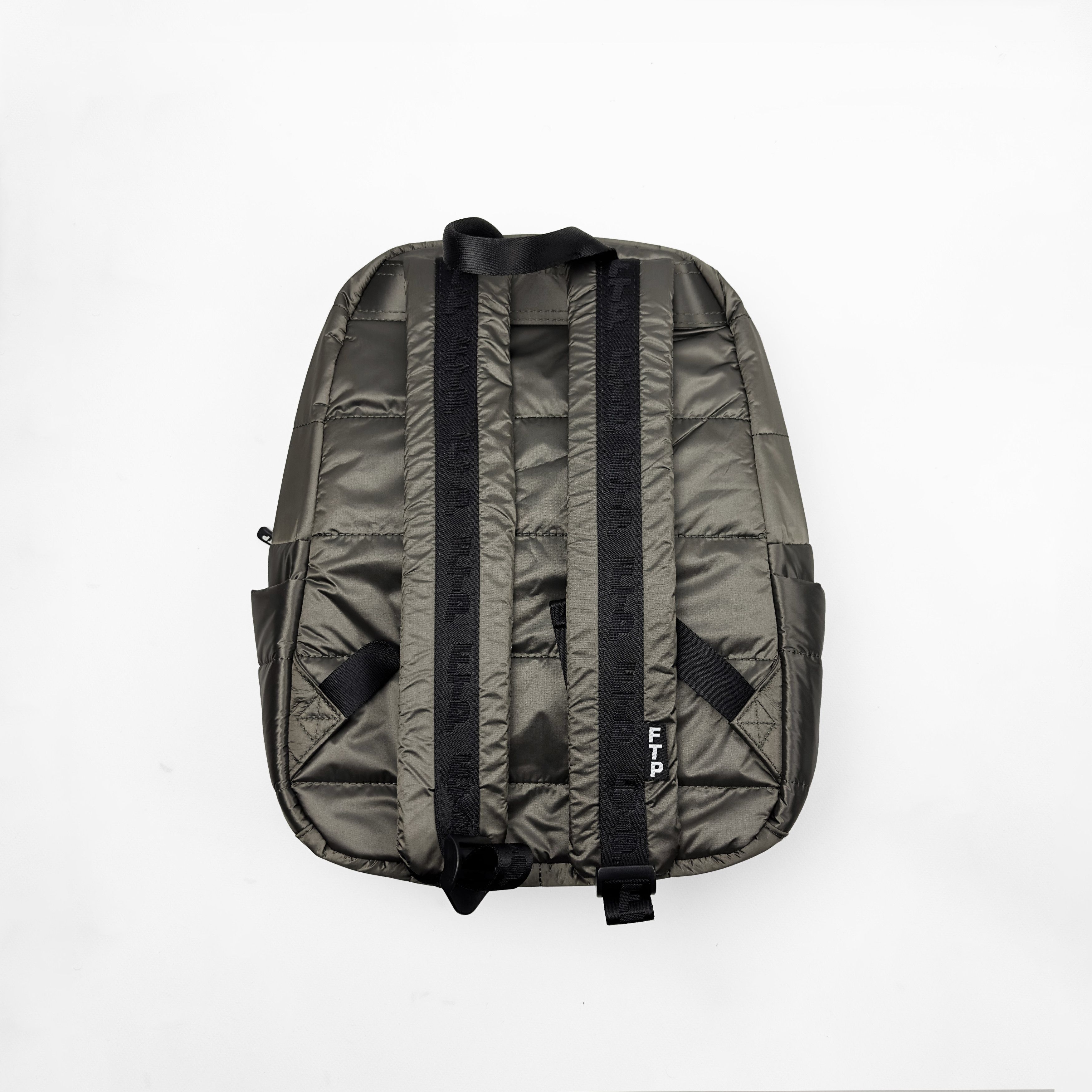 Fuck The Population FTP Mini Puffer Backpack (OLIVE) Size ONE SIZE - 5 Thumbnail