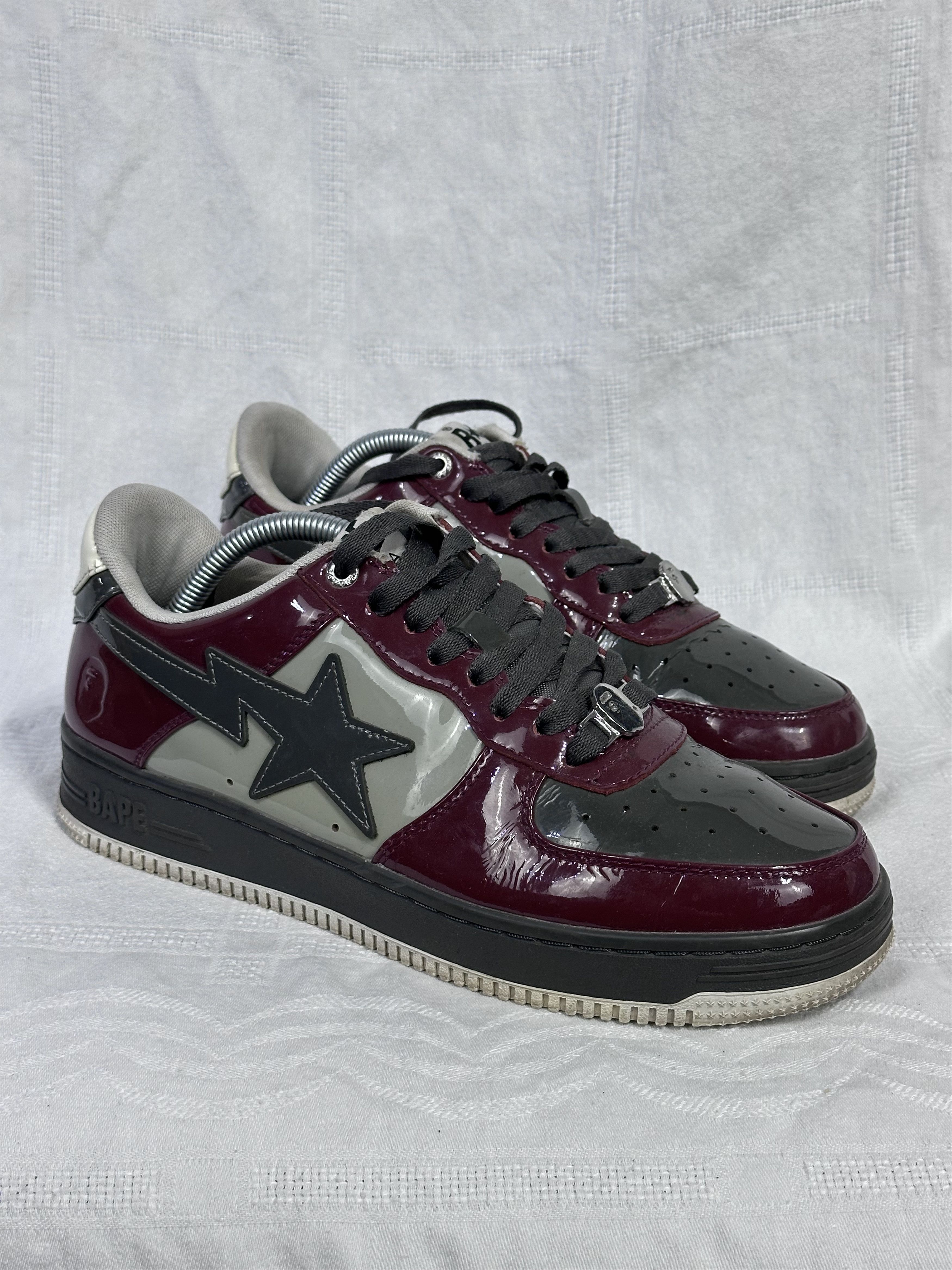 Bape Bape Bapesta Brick red Size US 9 / EU 42 - 1 Thumbnail