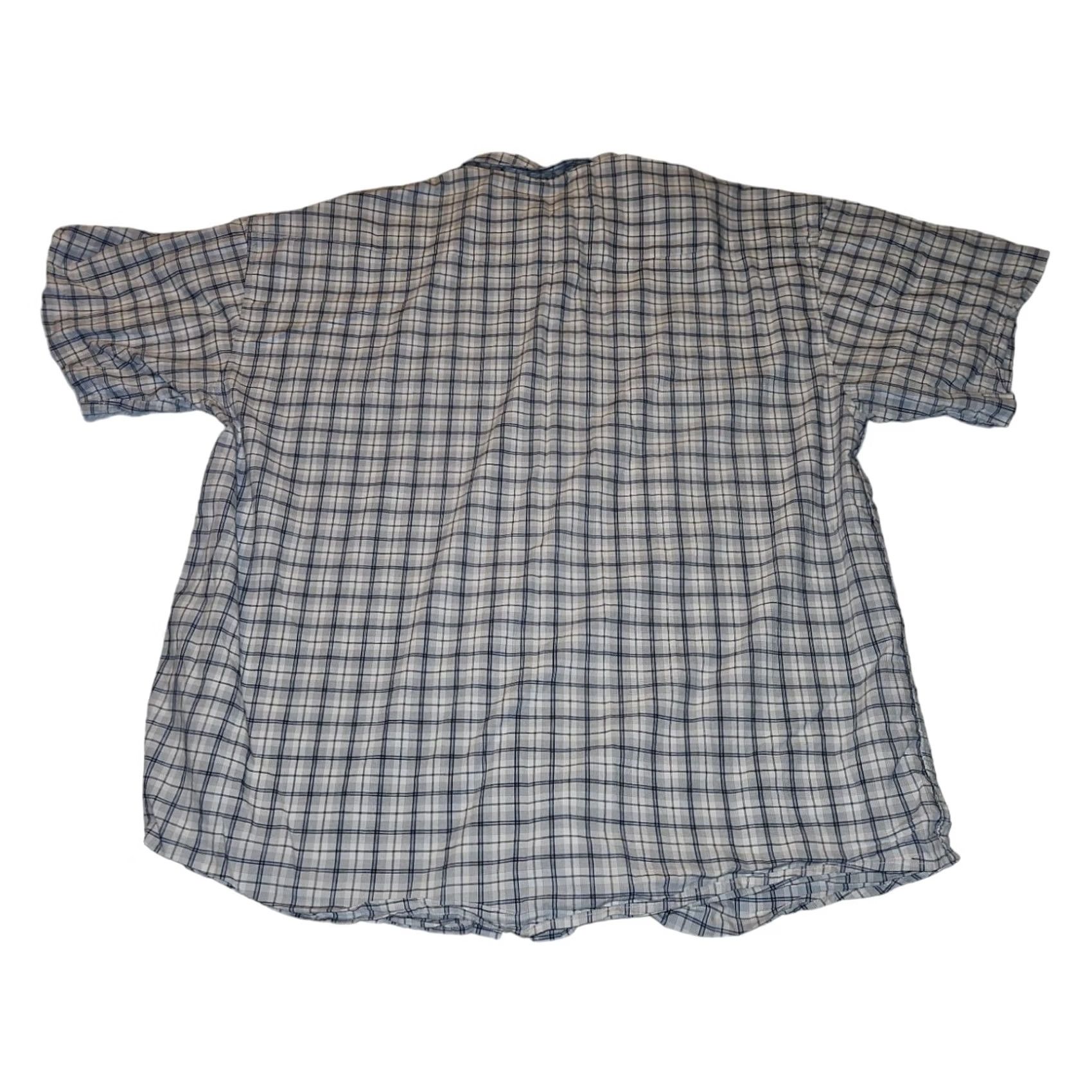 Vintage VINTAGE Panhandle Slim Pearl Snap Shirt Mens 2XL Short Sleeve Plaid White Western Size US XXL / EU 58 / 5 - 6 Thumbnail