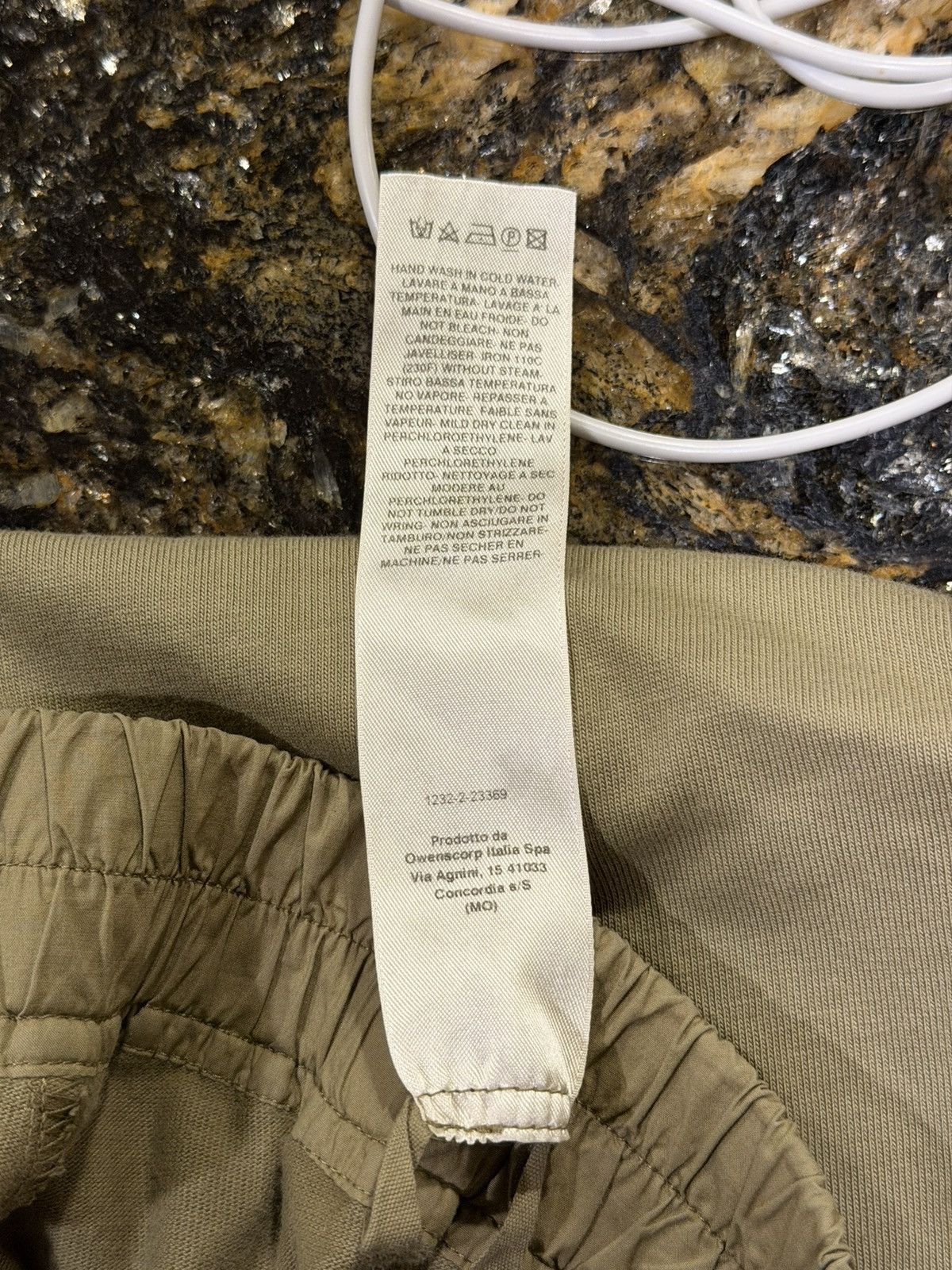 Rick Owens Drkshdw Rick Owens DRKSHDW Beige Brown Classic Cargo Drawstring Pant Size US 34 / EU 50 - 14 Thumbnail