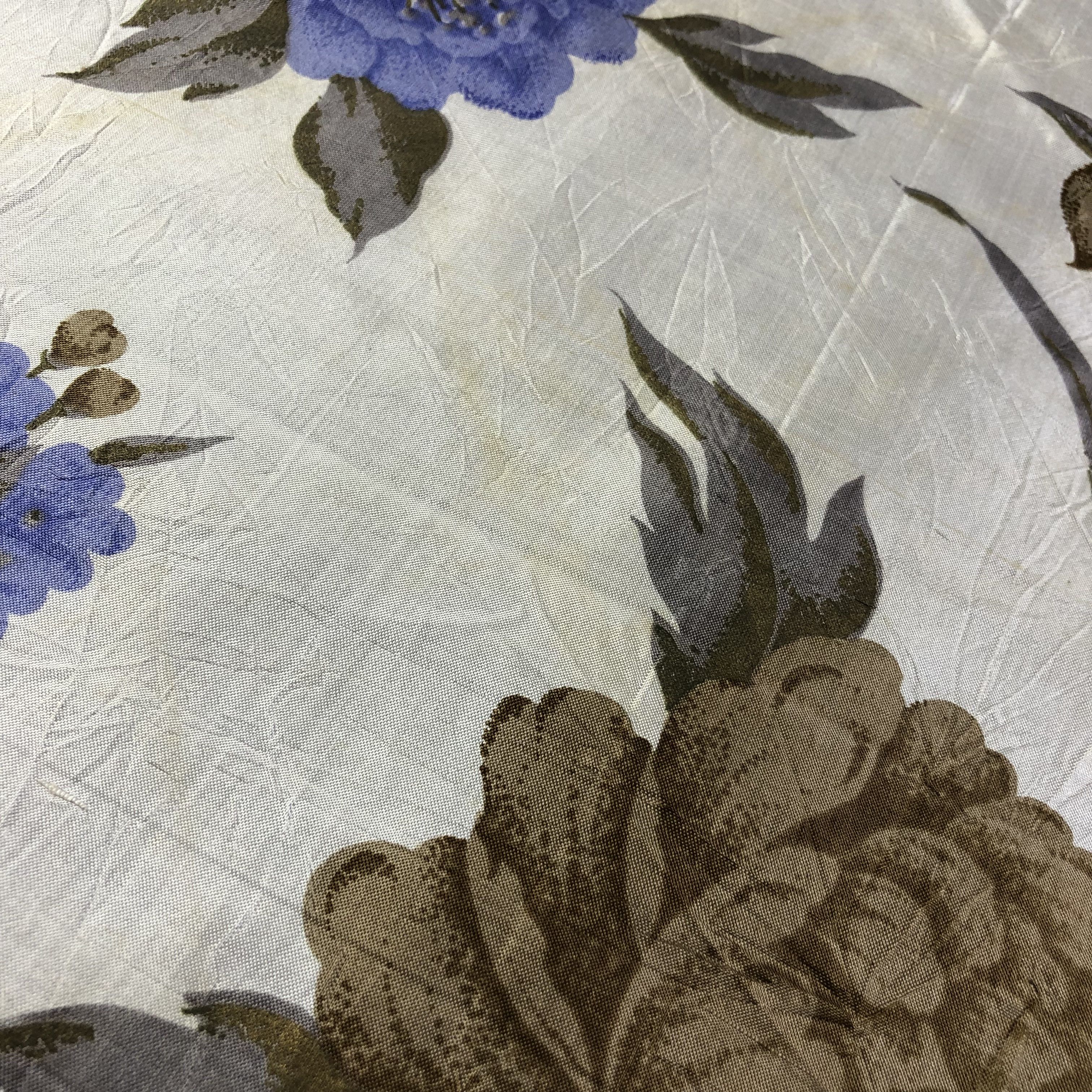 Japanese Brand Floral Thai Silk Scarf M794 Size ONE SIZE - 9 Thumbnail