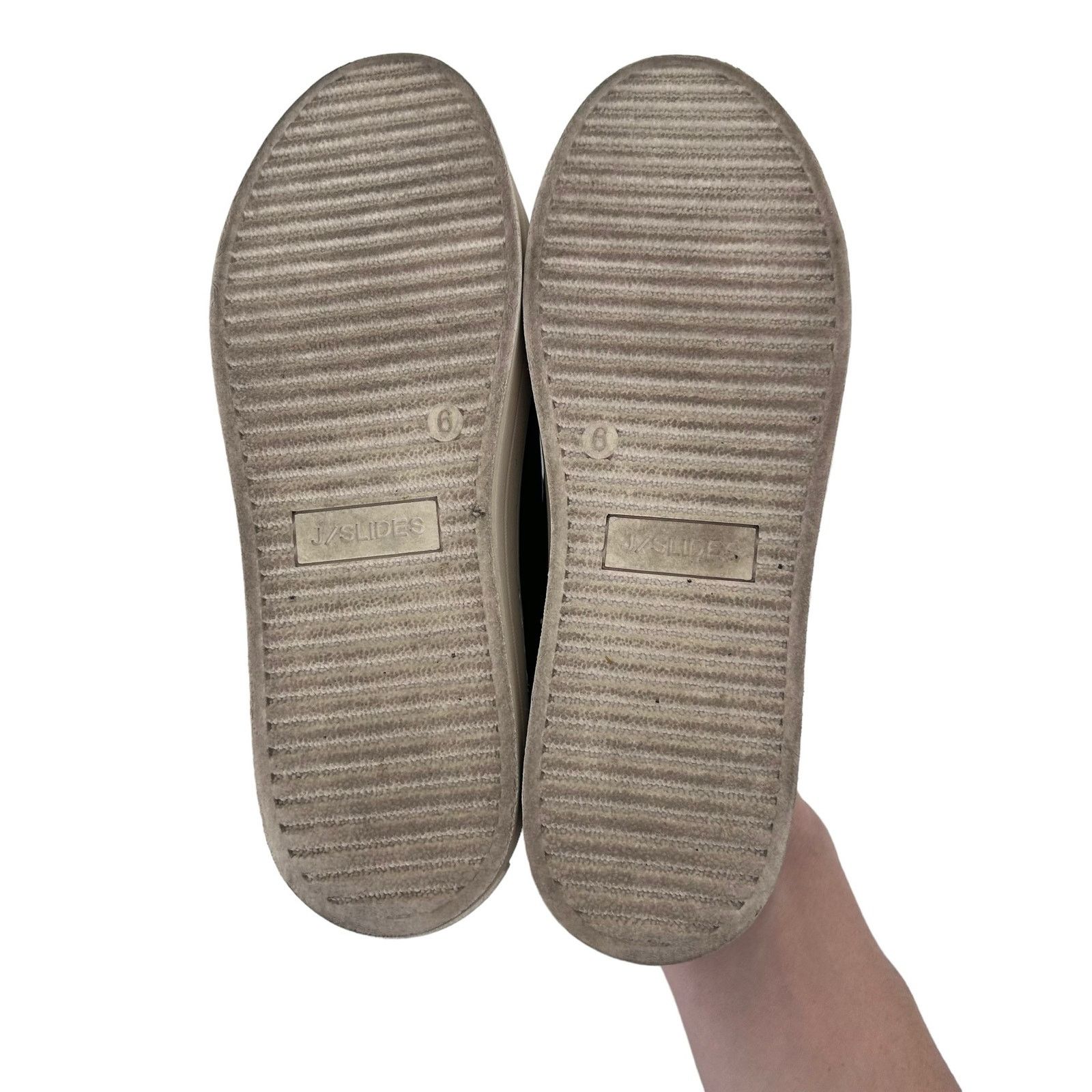J/Slides J Slides Black Leather Slip On Shoes Sz 6 Size US 6 / IT 36 - 5 Thumbnail