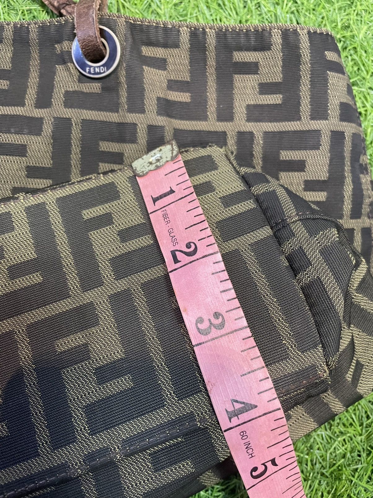 Fendi Authentic FENDI Canvas Tote Bag Size ONE SIZE - 20 Thumbnail