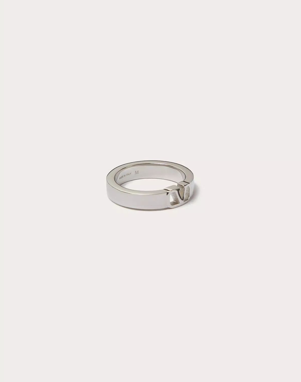 Valentino oc11z0625 Size: 25/Mini Signature Metal Ring in Silver Size ONE SIZE - 1 Preview