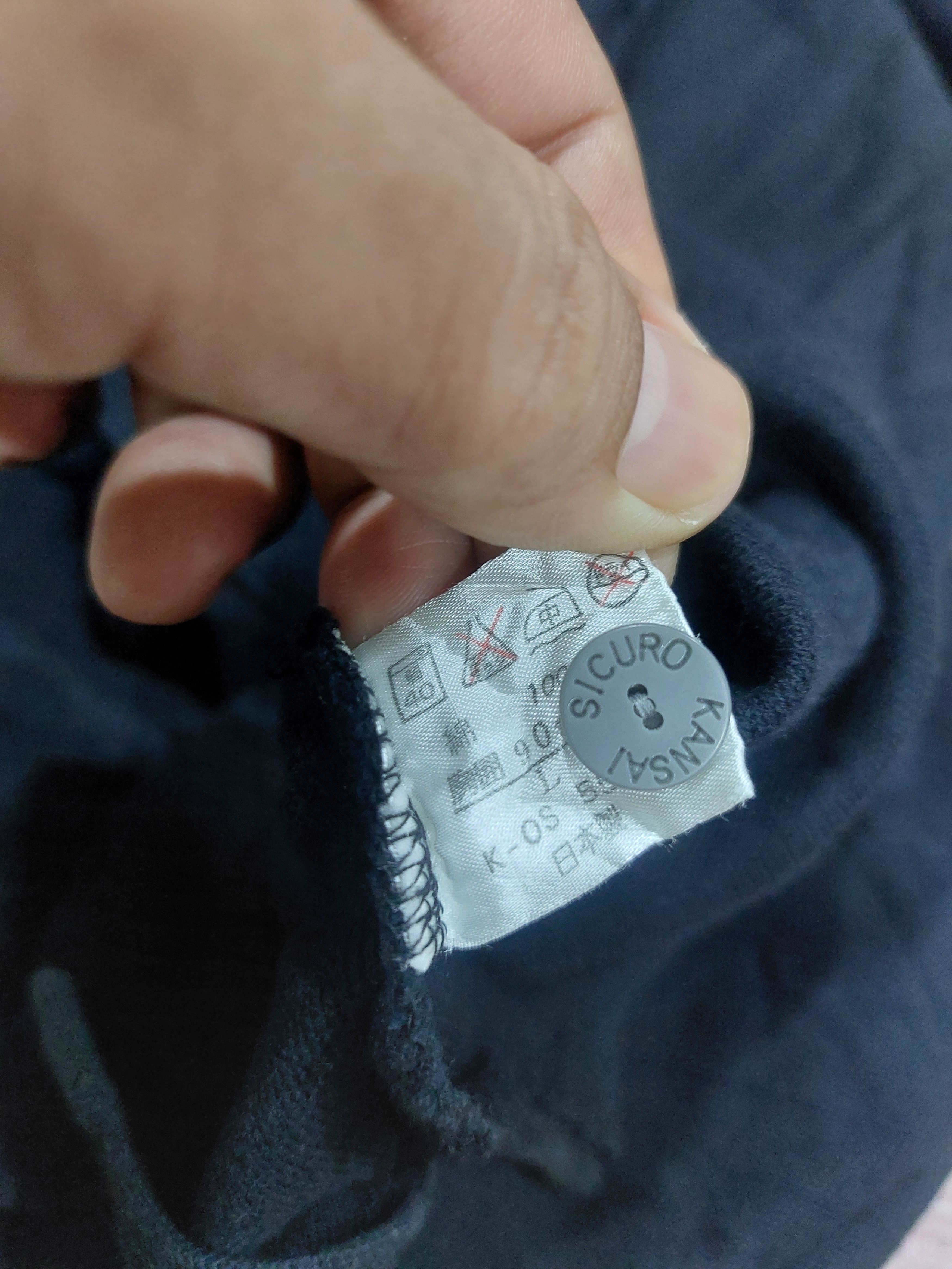 Designer × Japanese Brand × Kansai Yamamoto KANSAI SICURO LONG SLEEVE POLO BUTTON UP Size US XL / EU 56 / 4 - 10 Thumbnail