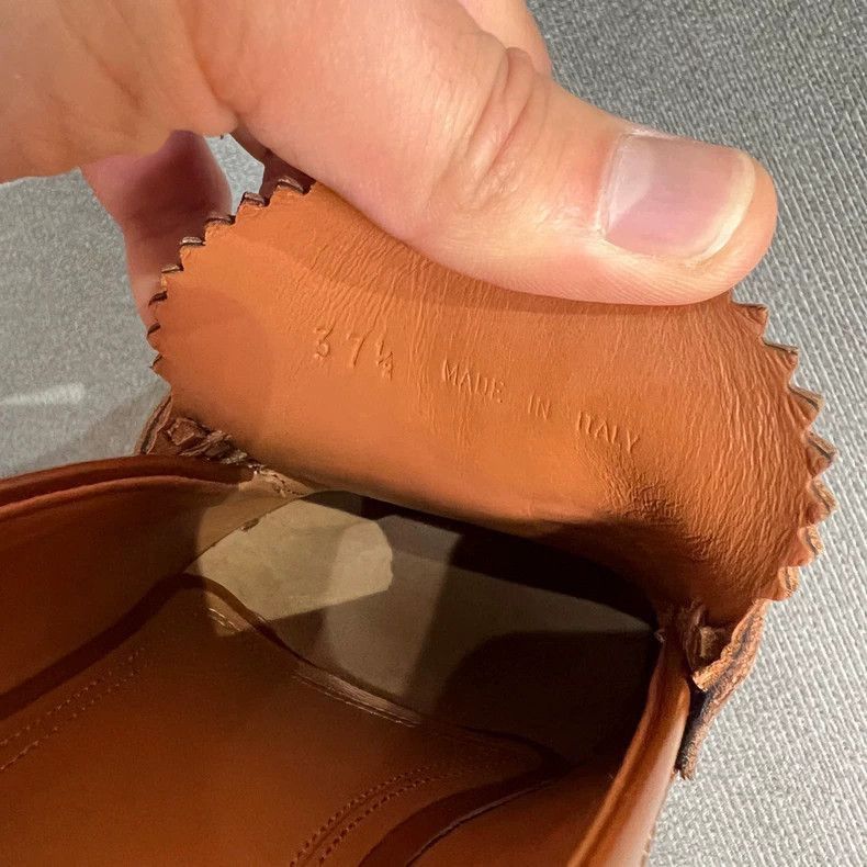 Celine Celine Caramel ThickFootbed Loafers Size US 7.5 / EU 40-41 - 6 Thumbnail