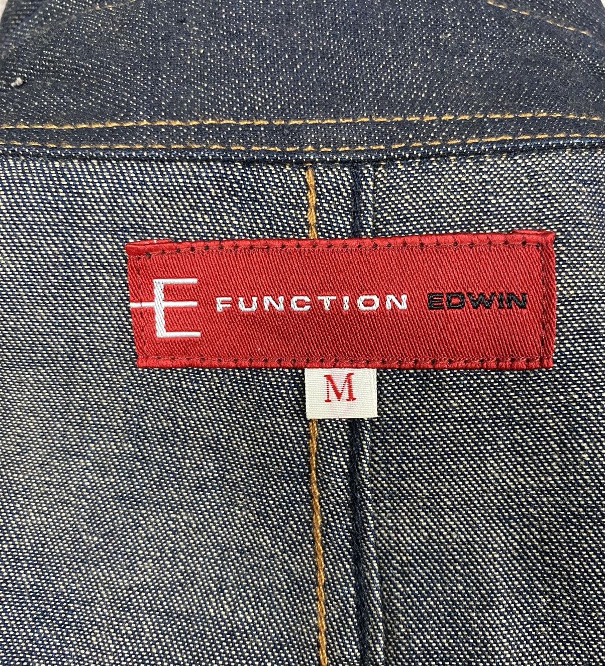 Edwin × Vintage Vintage E Function Edwin Denim Shirt Size US M / EU 48-50 / 2 - 9 Thumbnail