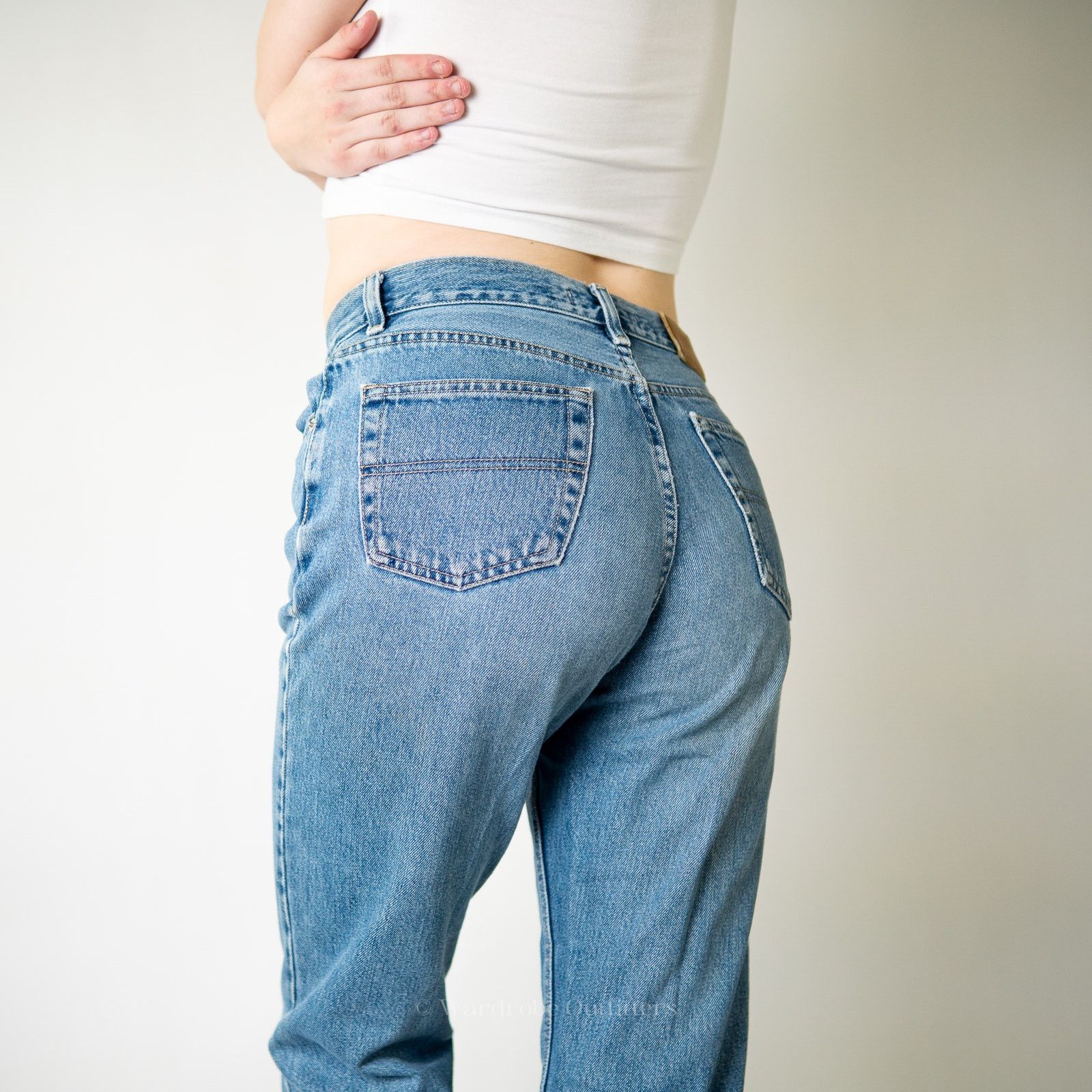 Tommy Hilfiger Vintage Y2K Tommy Hilfiger Stone Washed Mom Jeans - 30 Size 30" / US 8 / IT 44 - 5 Thumbnail