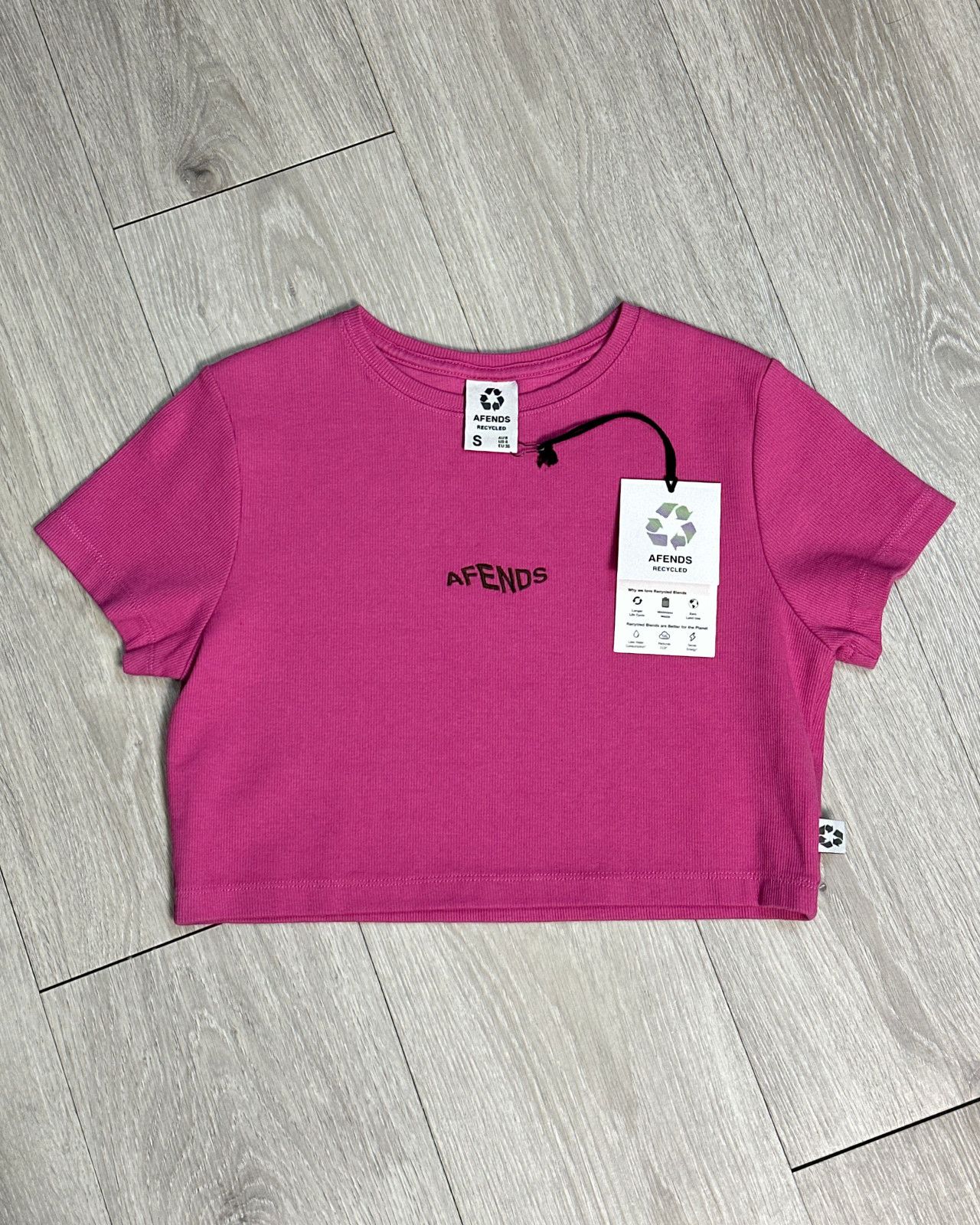 Afends BNWT Afends - Harlow - Recycled Rib Cropped Tee - Size Small Size S / US 4 / IT 40 - 1 Thumbnail