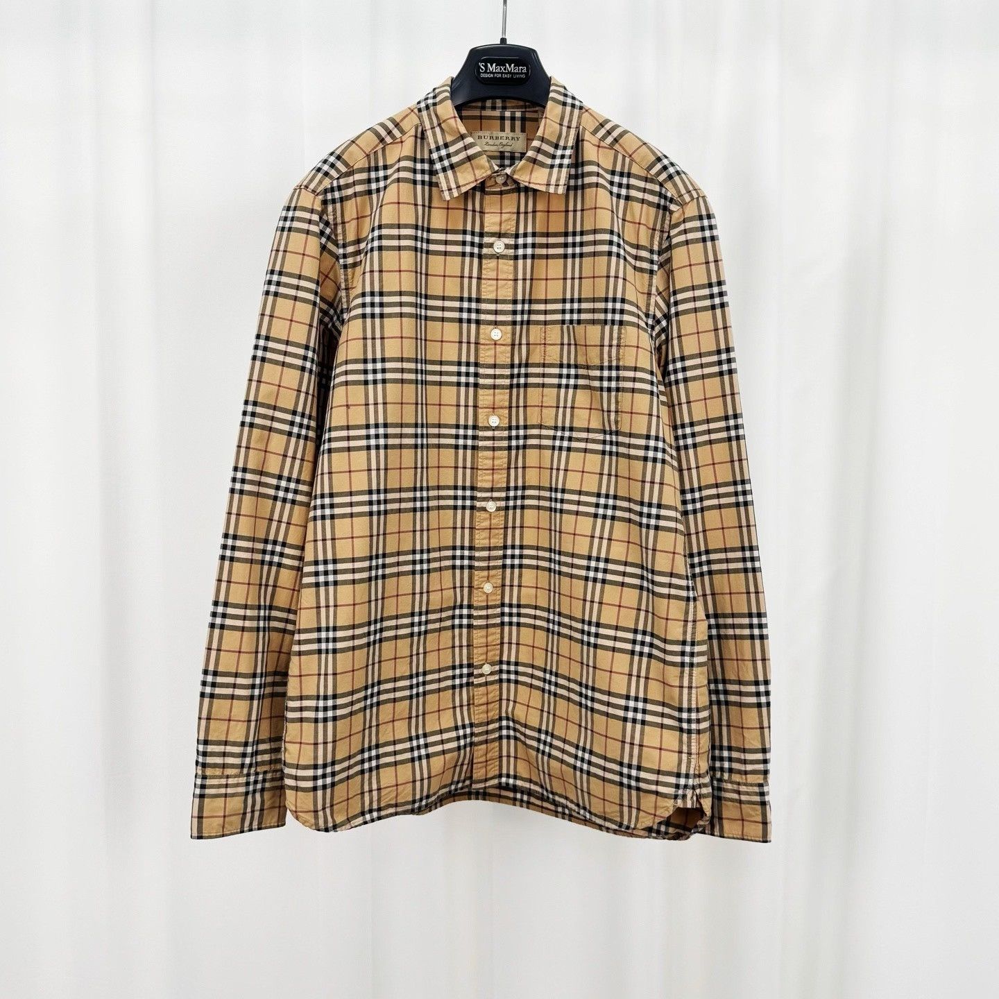 Burberry Burberry Classic Check Long-Sleeve Shirt Size US L / EU 52-54 / 3 - 1 Thumbnail