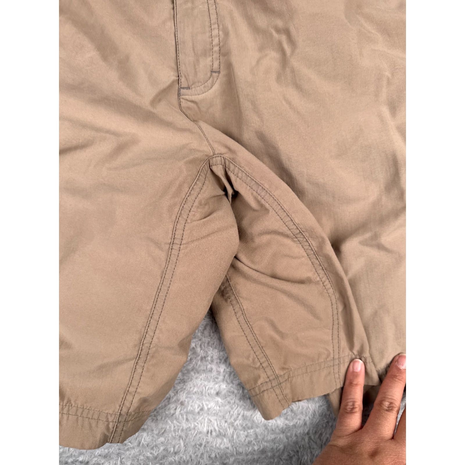 Patagonia VINTAGE Patagonia Shorts Men 38 Beige Nylon Belted Cargo Pocket 10in Inseam Outdoor Beach Army 90s Size US 38 / EU 54 - 6 Thumbnail